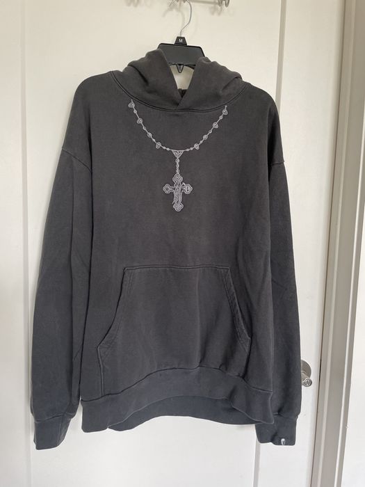 Warren Lotas Warren lotas rosary cross necklace hoodie size large