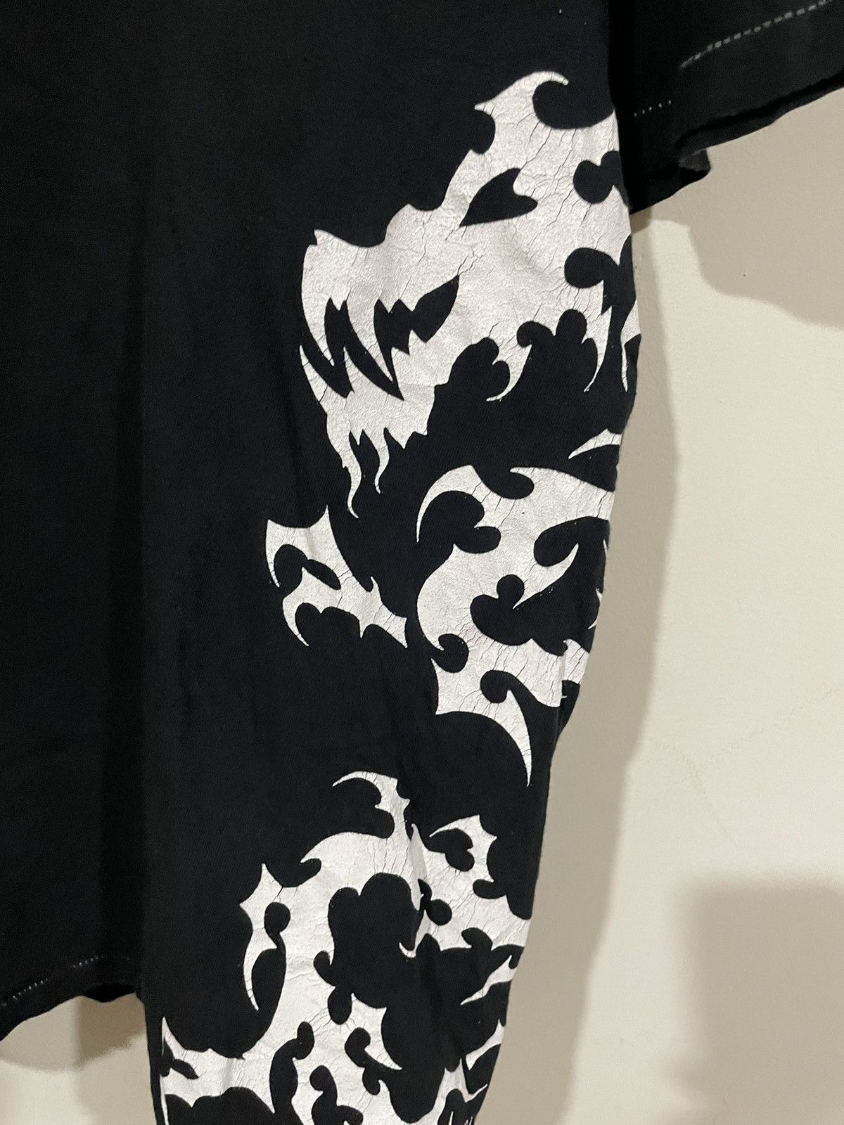 Vintage Vintage Dwell 90s Drill Skateboard Dwell Dragon Graffiti Tee Size US L / EU 52-54 / 3 - 11 Thumbnail