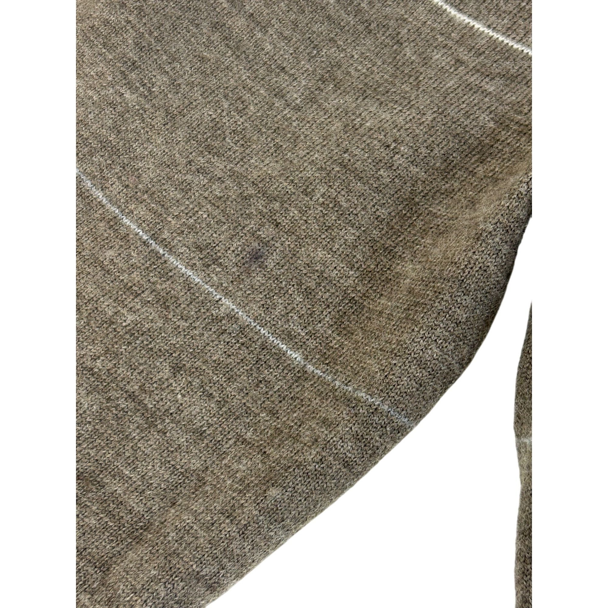 Banana Republic Banana Republic Men’s Sweater M Brown Blue/Grey White Thin S Size US M / EU 48-50 / 2 - 7 Thumbnail