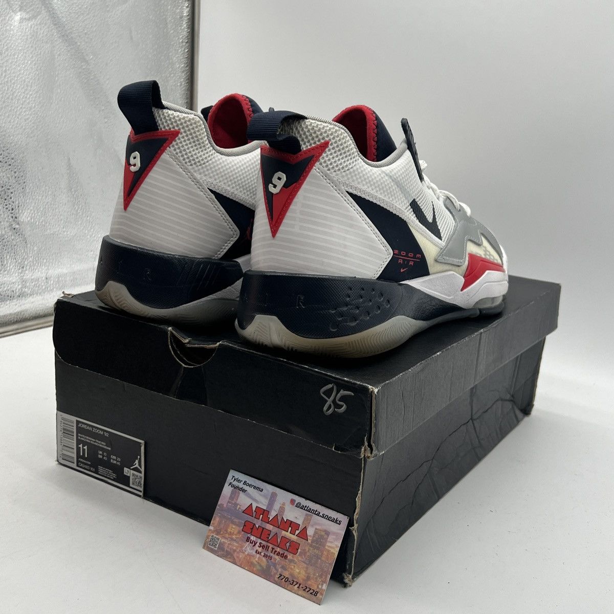 Nike Jordan Zoom 02 Olympics Size US 11 / EU 44 - 5 Thumbnail