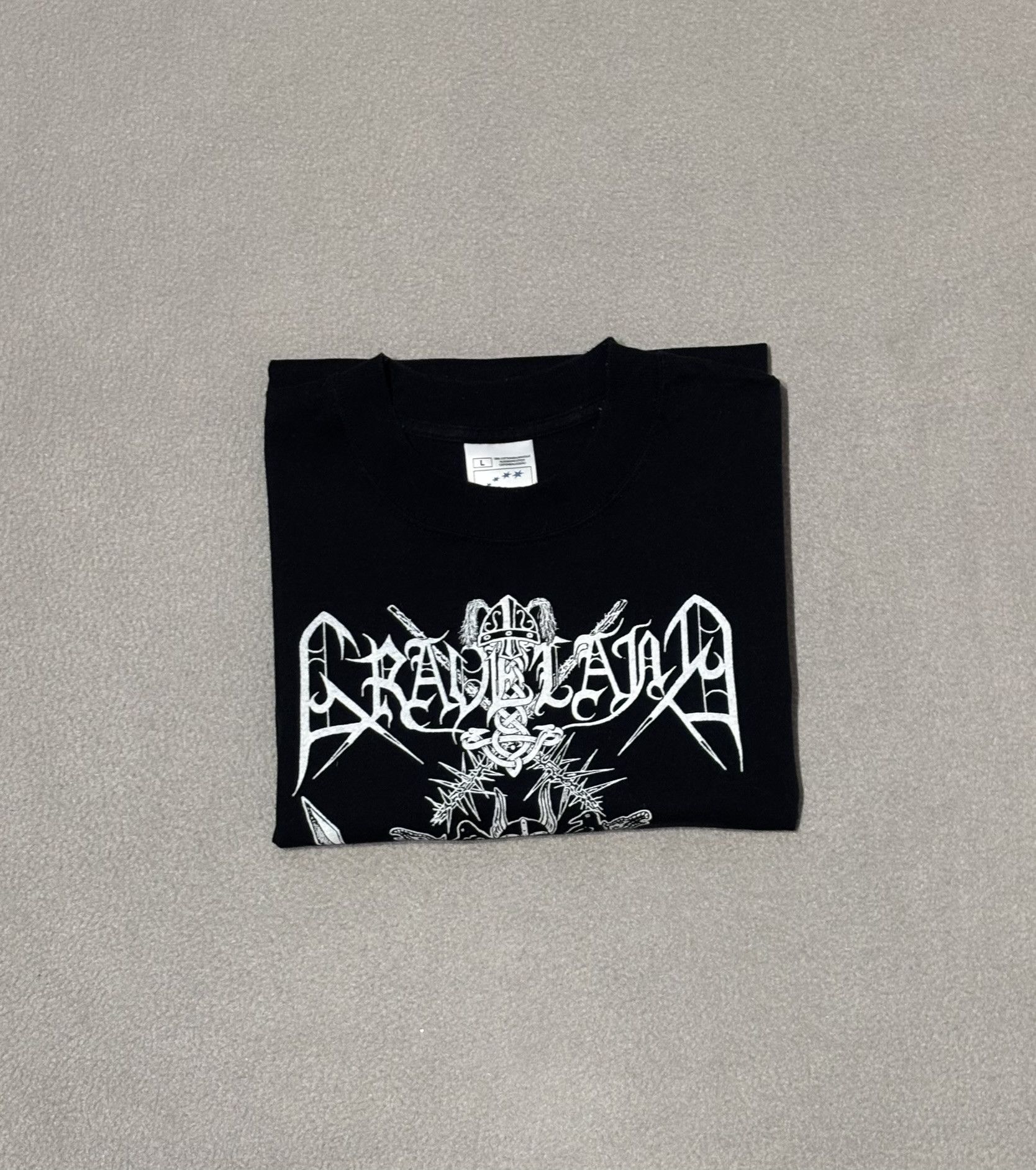 Band Tees Graveland Creed of Iron 2000 Screen Stars T-Shirt Size L Size US XL / EU 56 / 4 - 15 Thumbnail