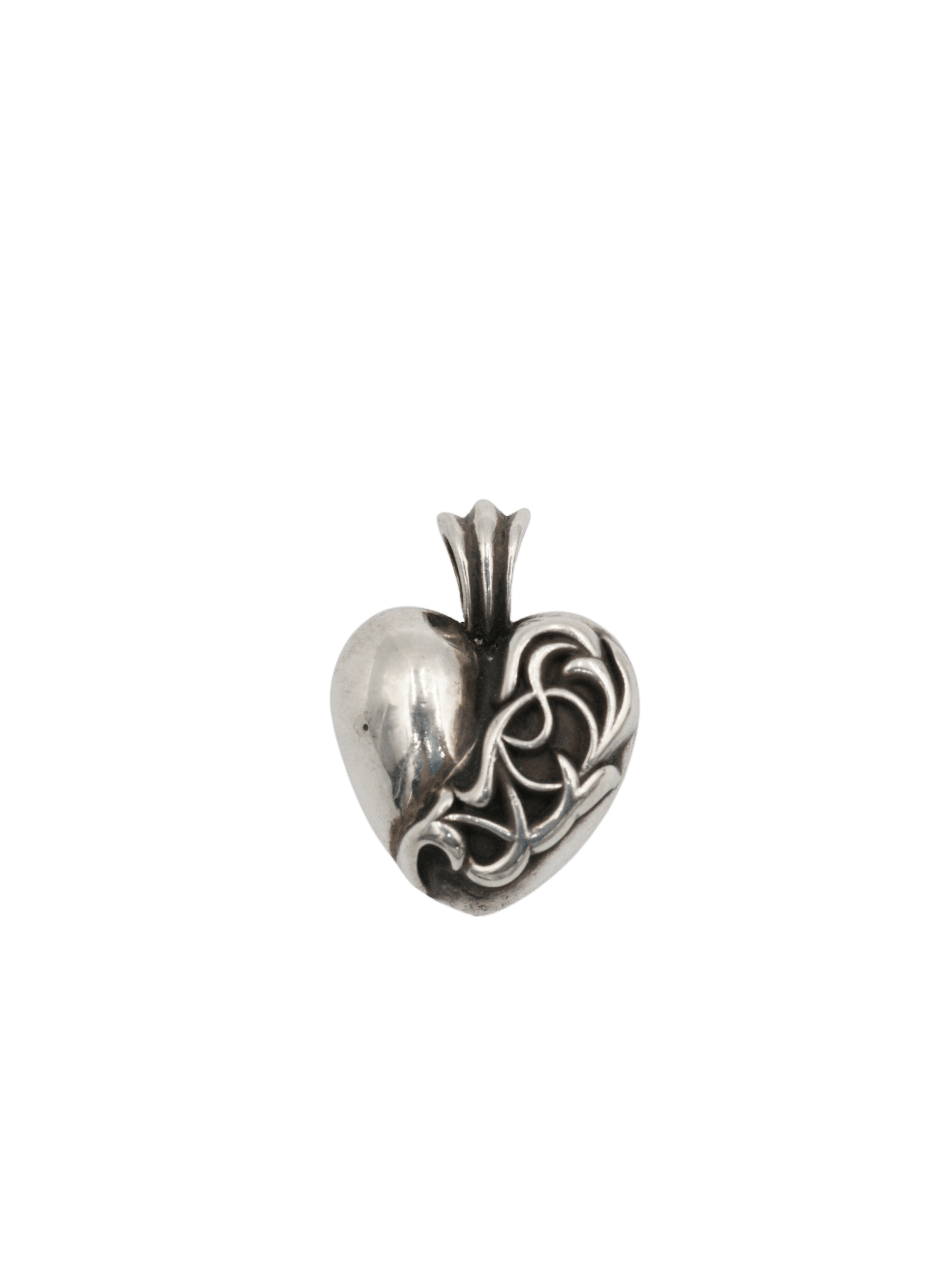 Chrome Hearts Chrome Hearts Las Vegas 2023 Exclusive Heart Silver Pendant Size ONE SIZE - 1 Thumbnail