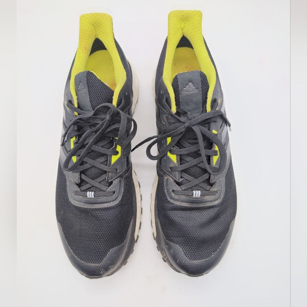 Adidas Adidas Supernova GTX Sz 13 Men's Black and Yellow Running S Size US 13 / EU 46 - 3 Thumbnail