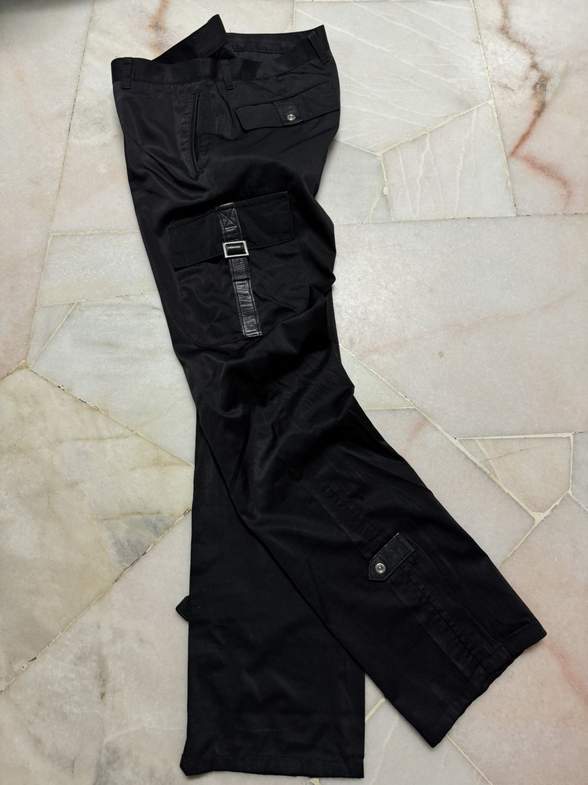 Studio D'Artisan Artisan Black Slack Cargo Button Leg Rare Japan Style Size US 30 / EU 46 - 11 Thumbnail