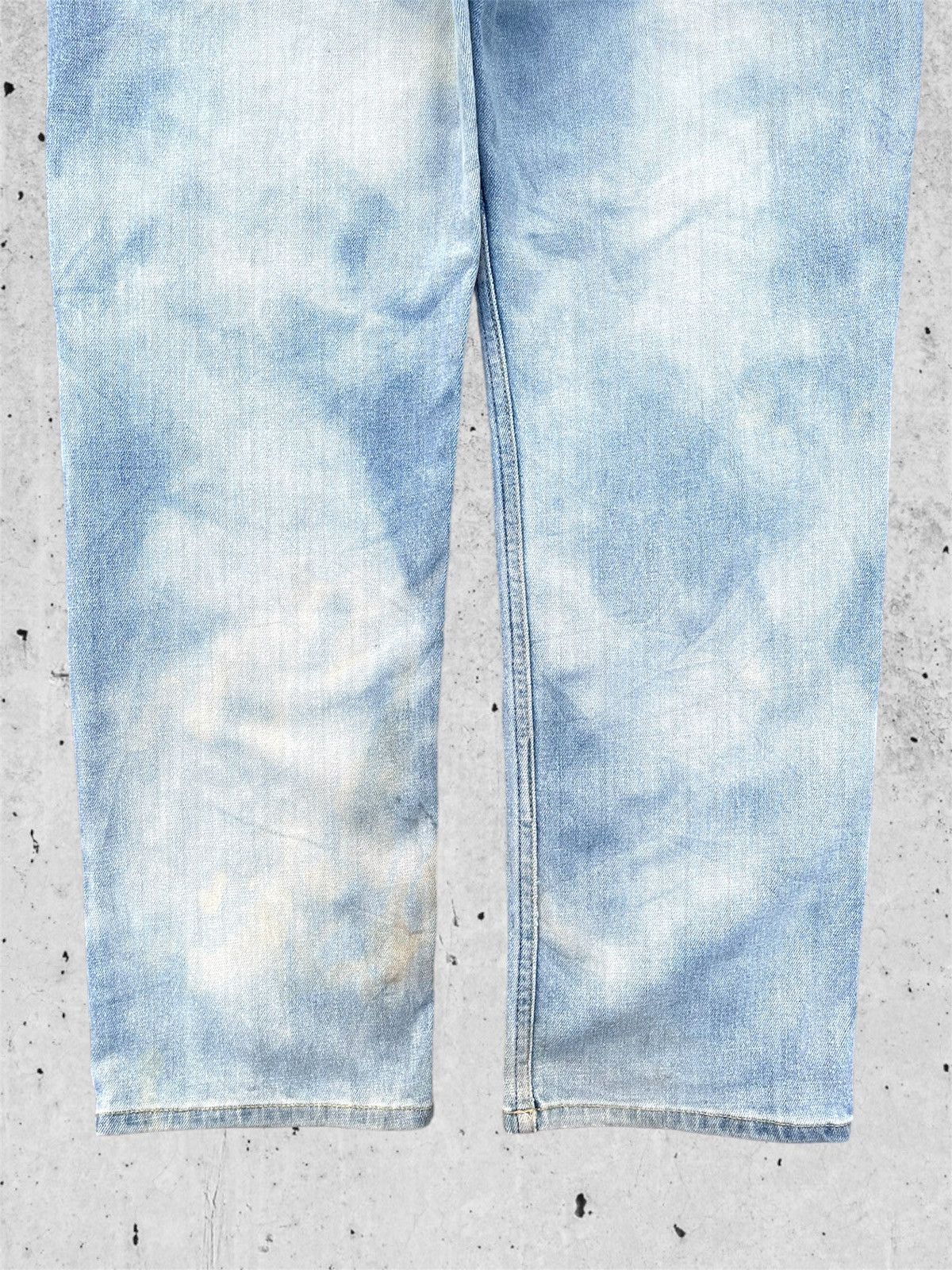 Japanese Brand 🔥 Japanese Brands Light Blue Distressed Denim W33🔥 Size US 33 - 11 Thumbnail