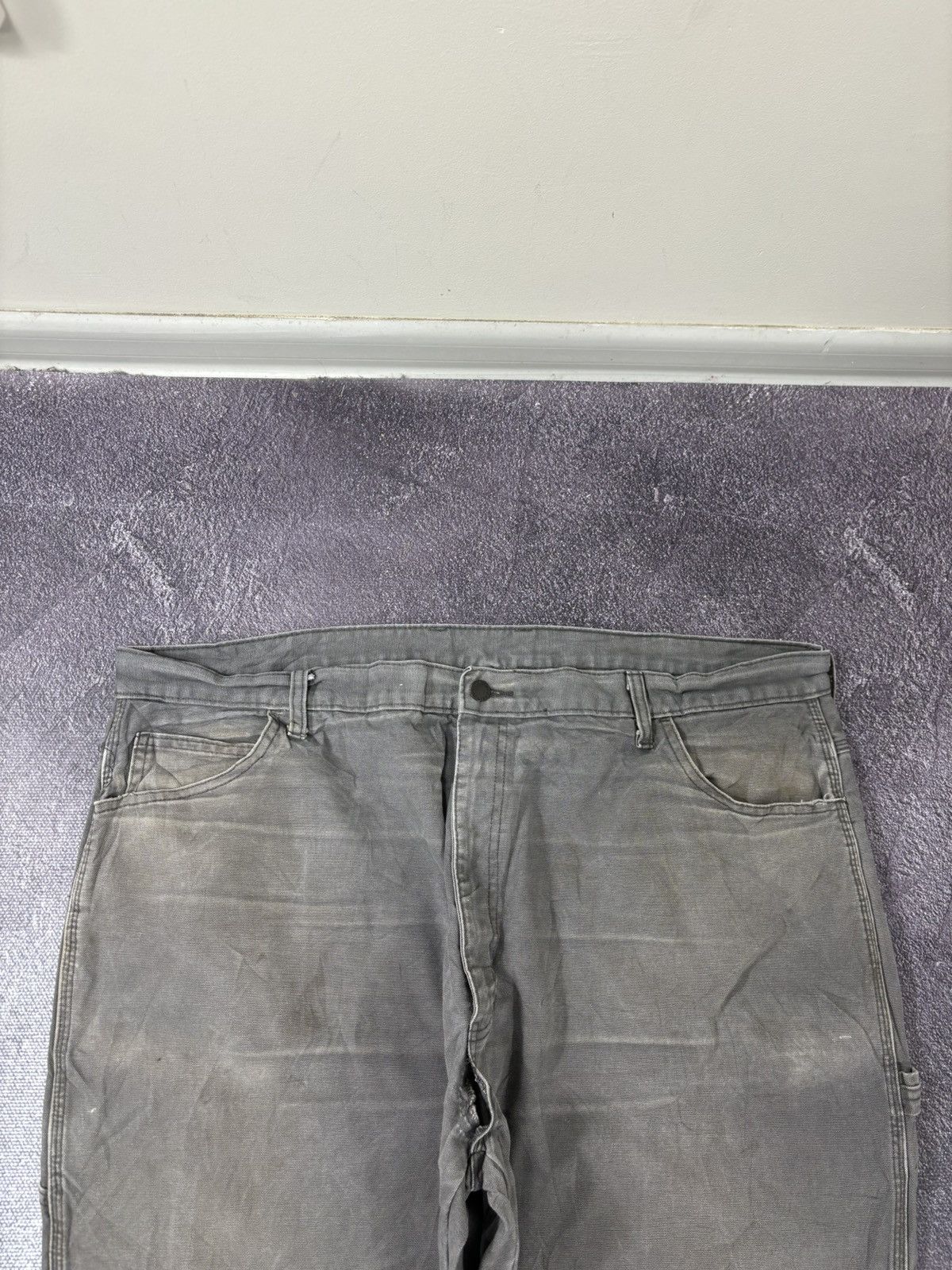 Dickies Vintage Dickies Y2K Carpenter USA Hype Gray Work Baggy Pants Size US 42 / EU 58 - 11 Thumbnail