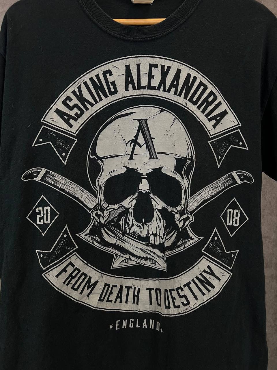Band Tees Asking Alexandria rock band tour tee Size US L / EU 52-54 / 3 - 4 Thumbnail