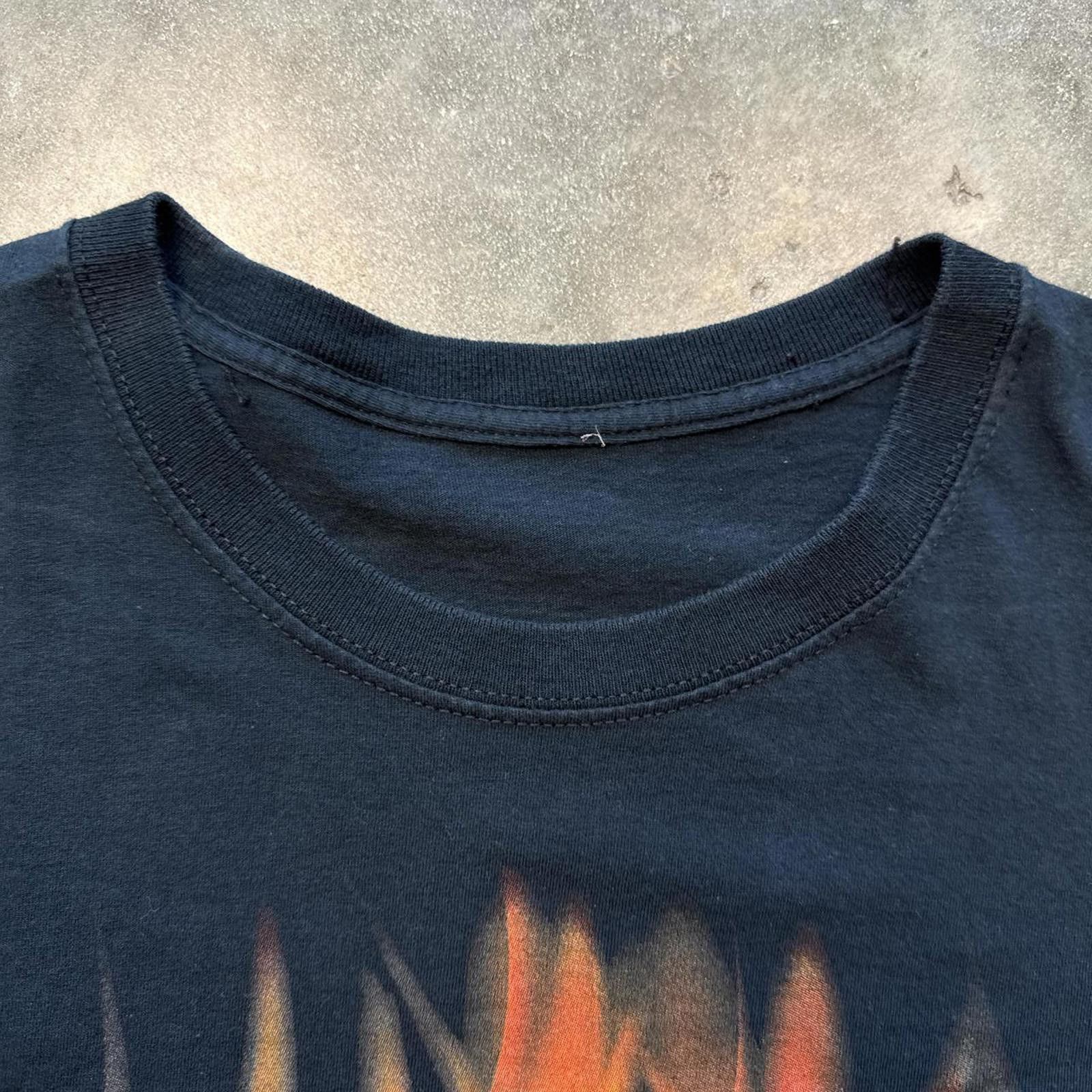Other Flaming Skull Big Face Horror Graphic T-Shirt Size US XXL / EU 58 / 5 - 4 Thumbnail