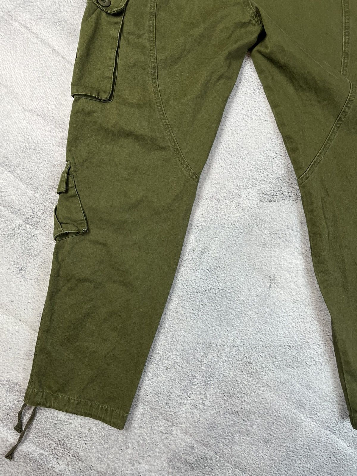 Other Vintage Military multi pocket cargo pants Y2K drill Size US 34 / EU 50 - 12 Thumbnail