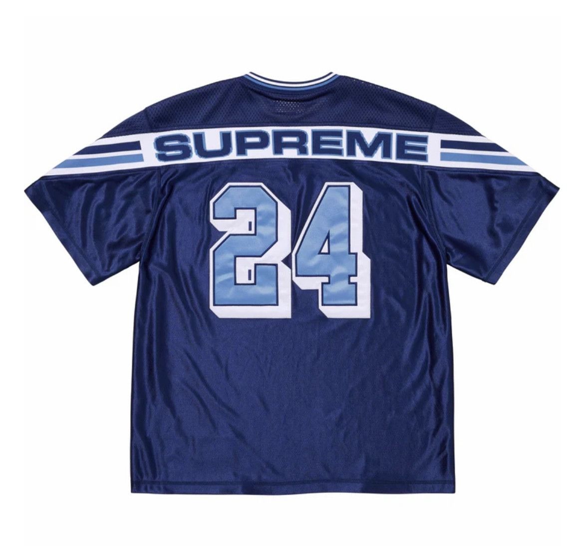 Supreme Jacquard Soccer Jersey BLUE Lサイズ