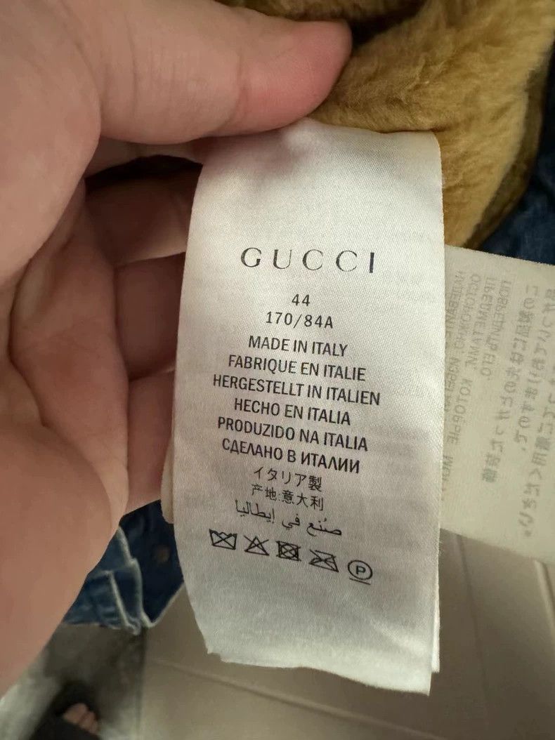 Gucci Gucci Lamb cashmere blue denim jacket 2501-Nextarrow Size US S / EU 44-46 / 1 - 4 Thumbnail