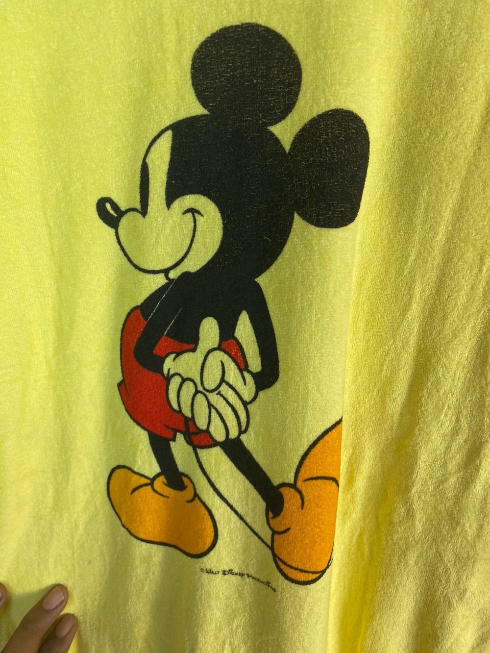 Japanese Brand × Mickey Mouse × Vintage Vintage Mickey Mouse mirror printed sweatshirt Size US M / EU 48-50 / 2 - 5 Thumbnail