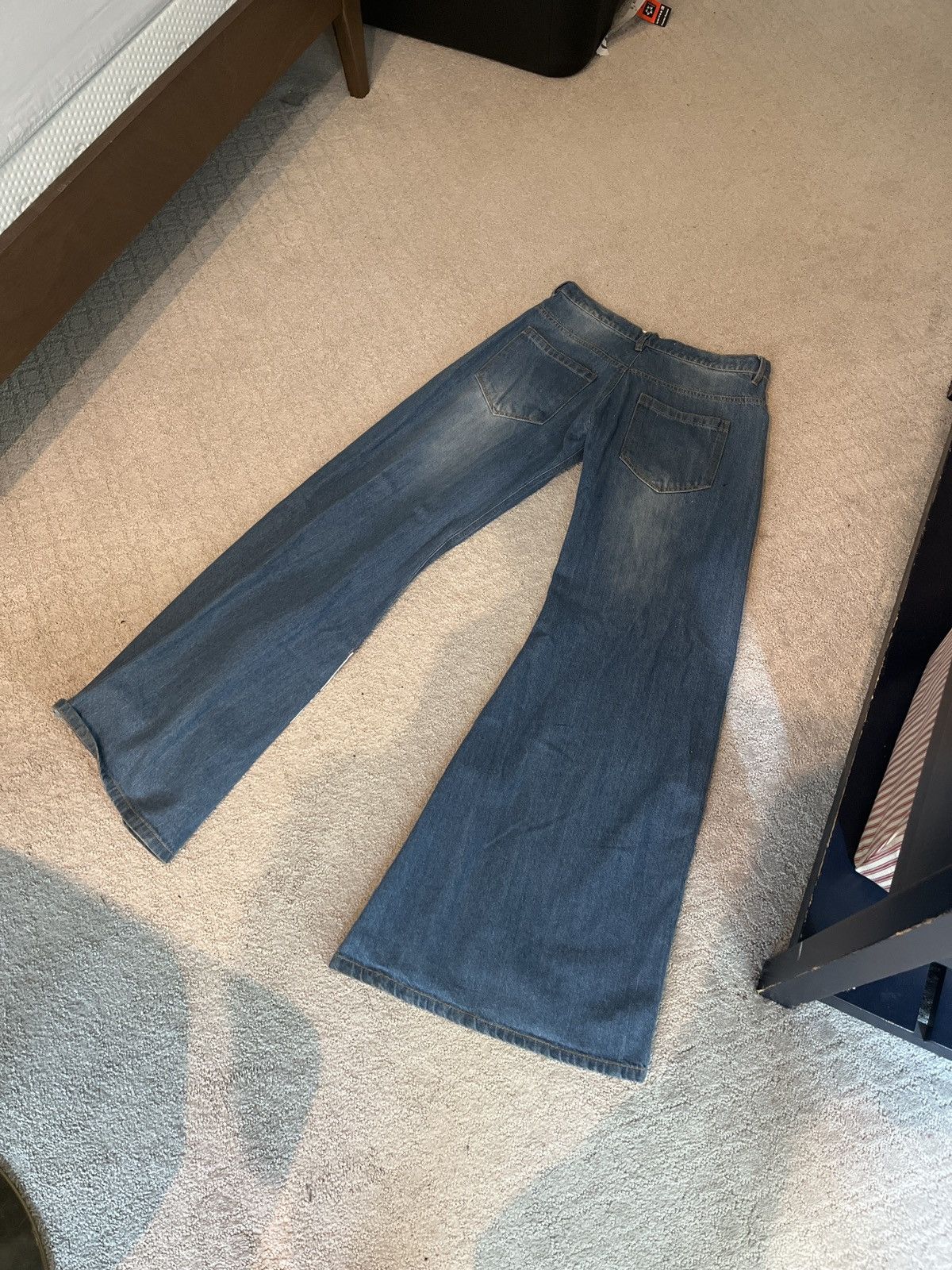 Japanese Brand × Vintage Circa77.tif Jesus denim Size US 32 / EU 48 - 3 Thumbnail