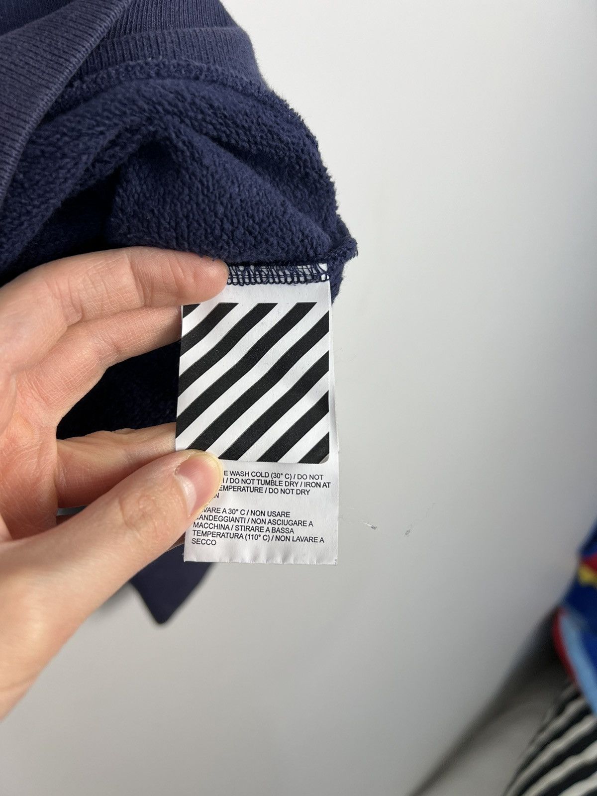 Off-White Sweatshirt Off-White Wing FW18 Big Logo Size US M / EU 48-50 / 2 - 4 Thumbnail