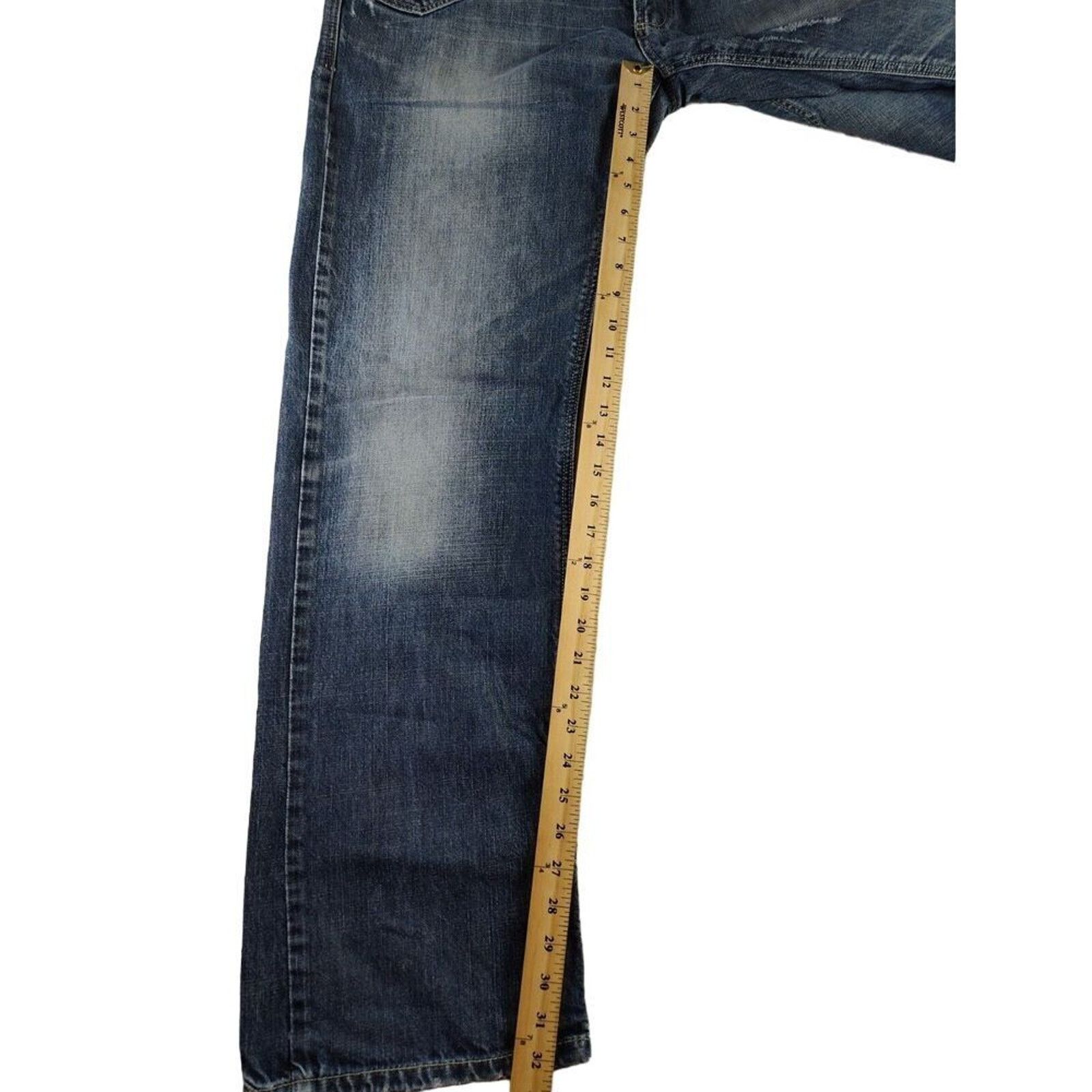 Zara Zara Mens Distressed Jeans Grunge 36x32 Denim Jeans 345 40 Size US 36 / EU 52 - 5 Thumbnail