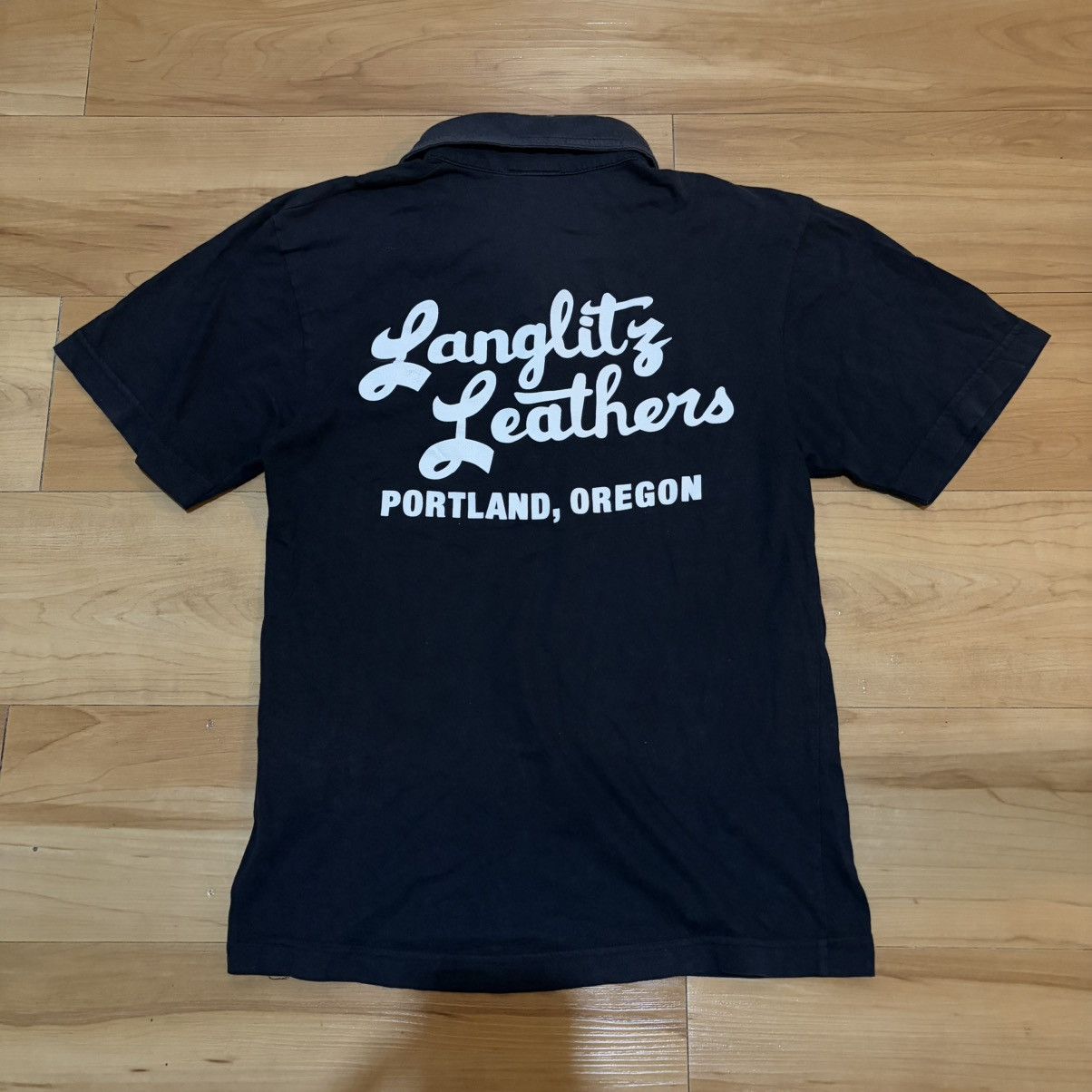 Vintage Langlitz leathers polo shirt Size US XS / EU 42 / 0 - 2 Thumbnail