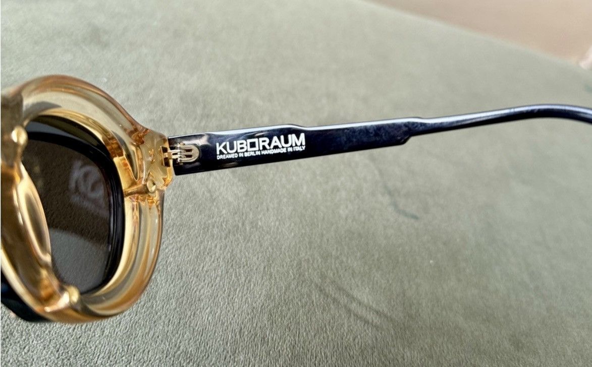 Kuboraum Kuboraum Maske W1 Honey/Black Sunglasses Size ONE SIZE - 5 Thumbnail