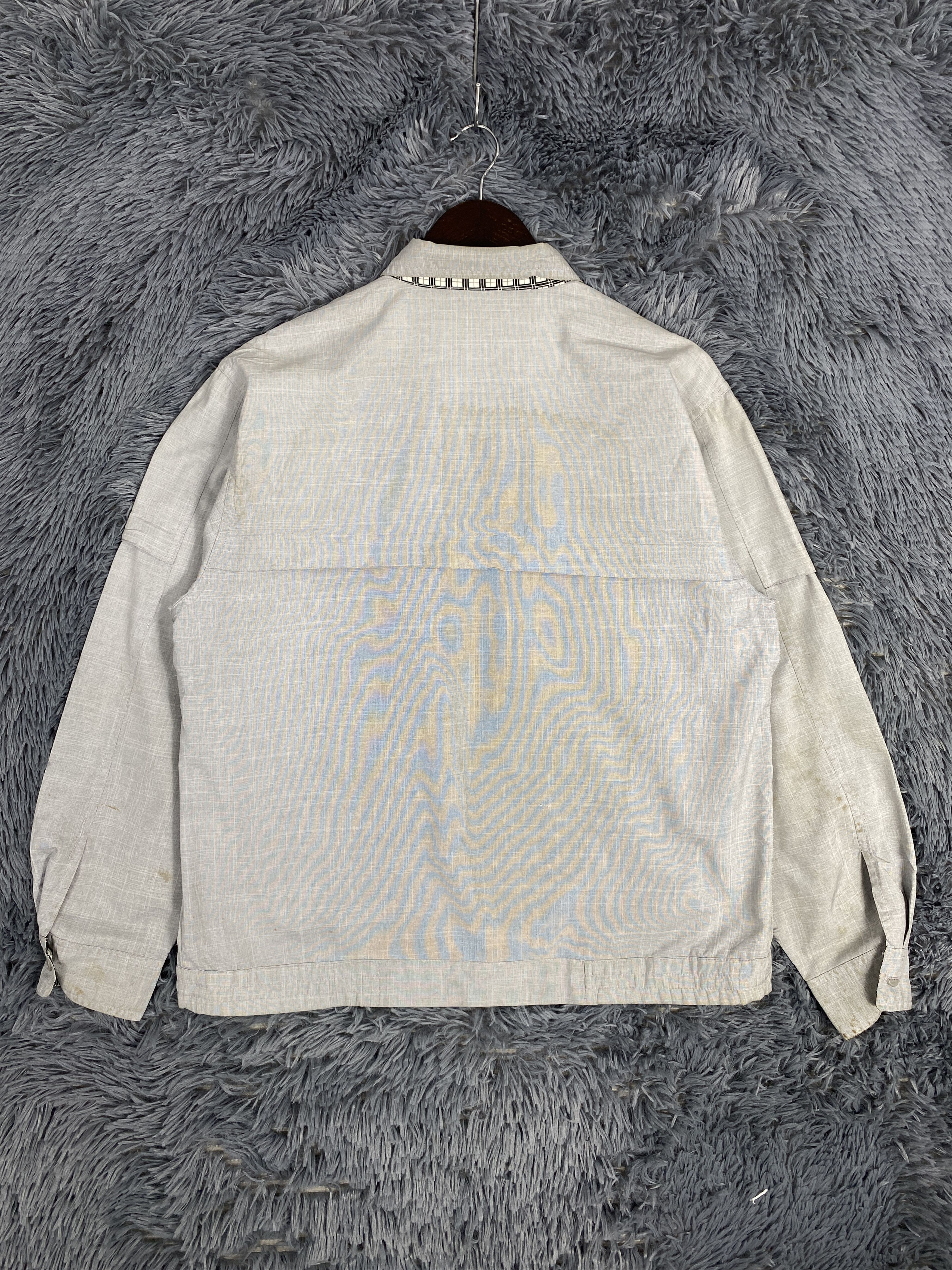Japanese Brand Vintage Louis Exchanges Zip Up Multi Pocket Light Jacket Size US L / EU 52-54 / 3 - 4 Thumbnail