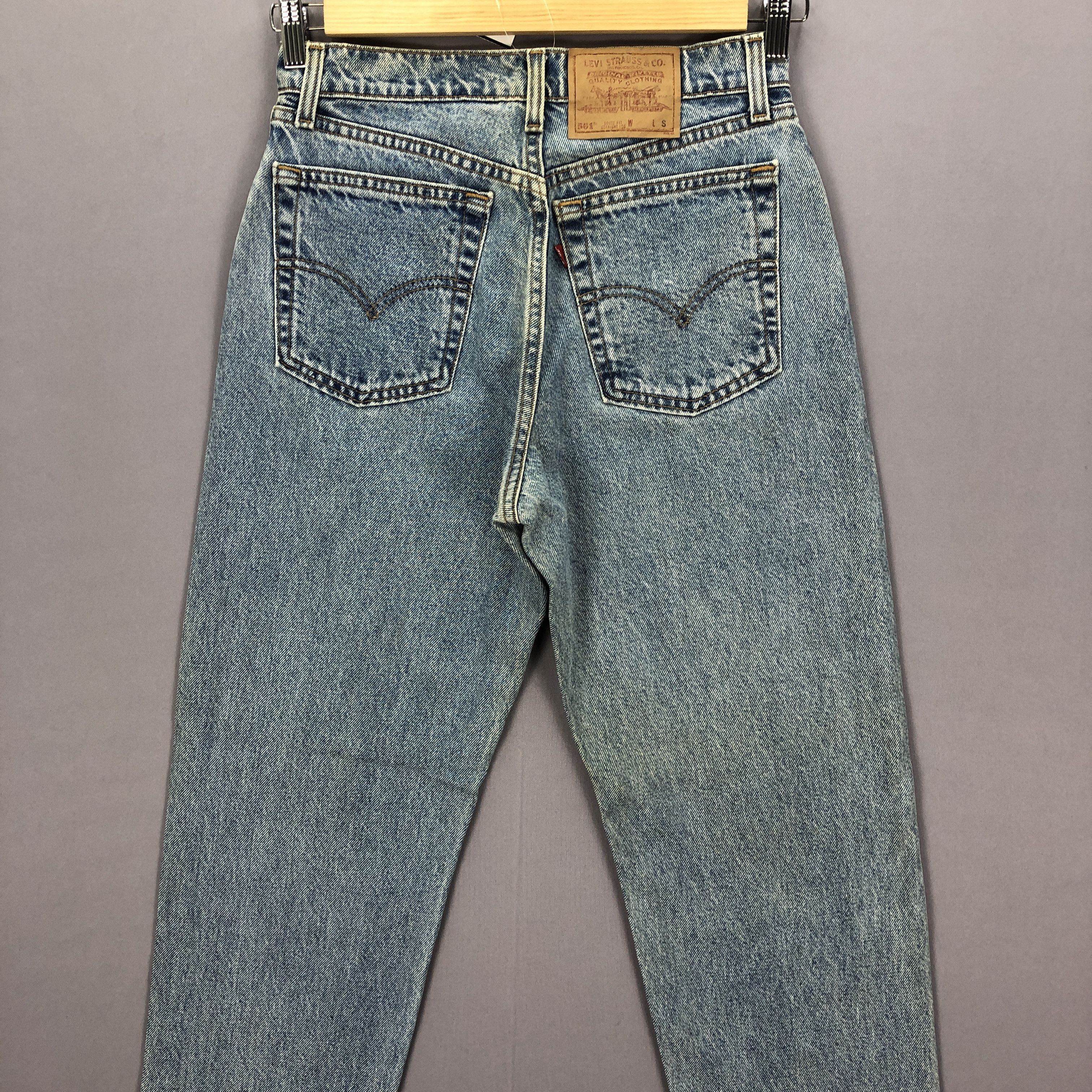 Levi's Vintage Levis Stonewash Faded Jeans Levi's 561 Tapered Denim Size 28" / US 6 / IT 42 - 4 Thumbnail