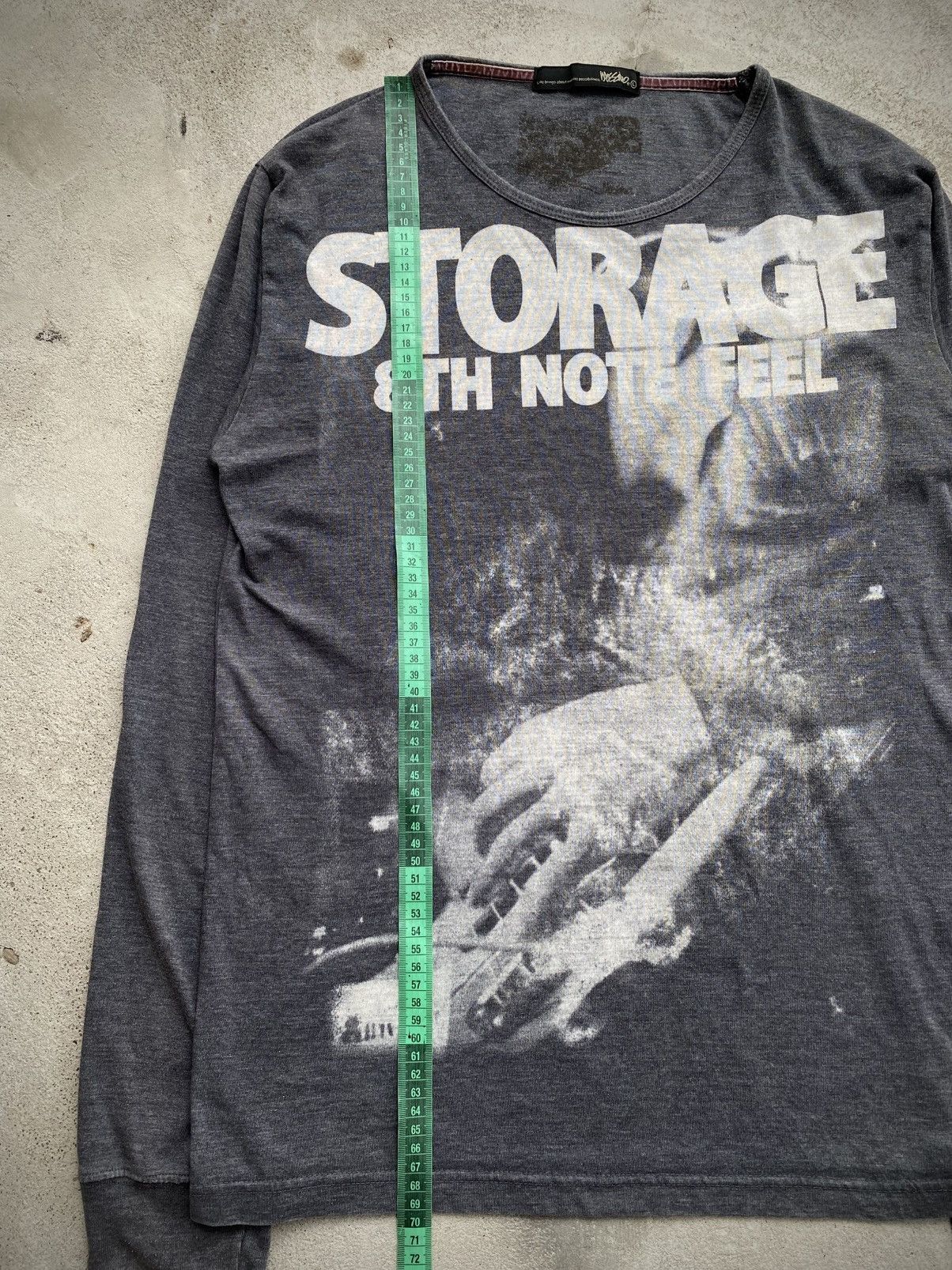 Japanese Brand MOSSIMO STORAGE 8TH NOTE FEEL TSHIRT Size US L / EU 52-54 / 3 - 6 Thumbnail
