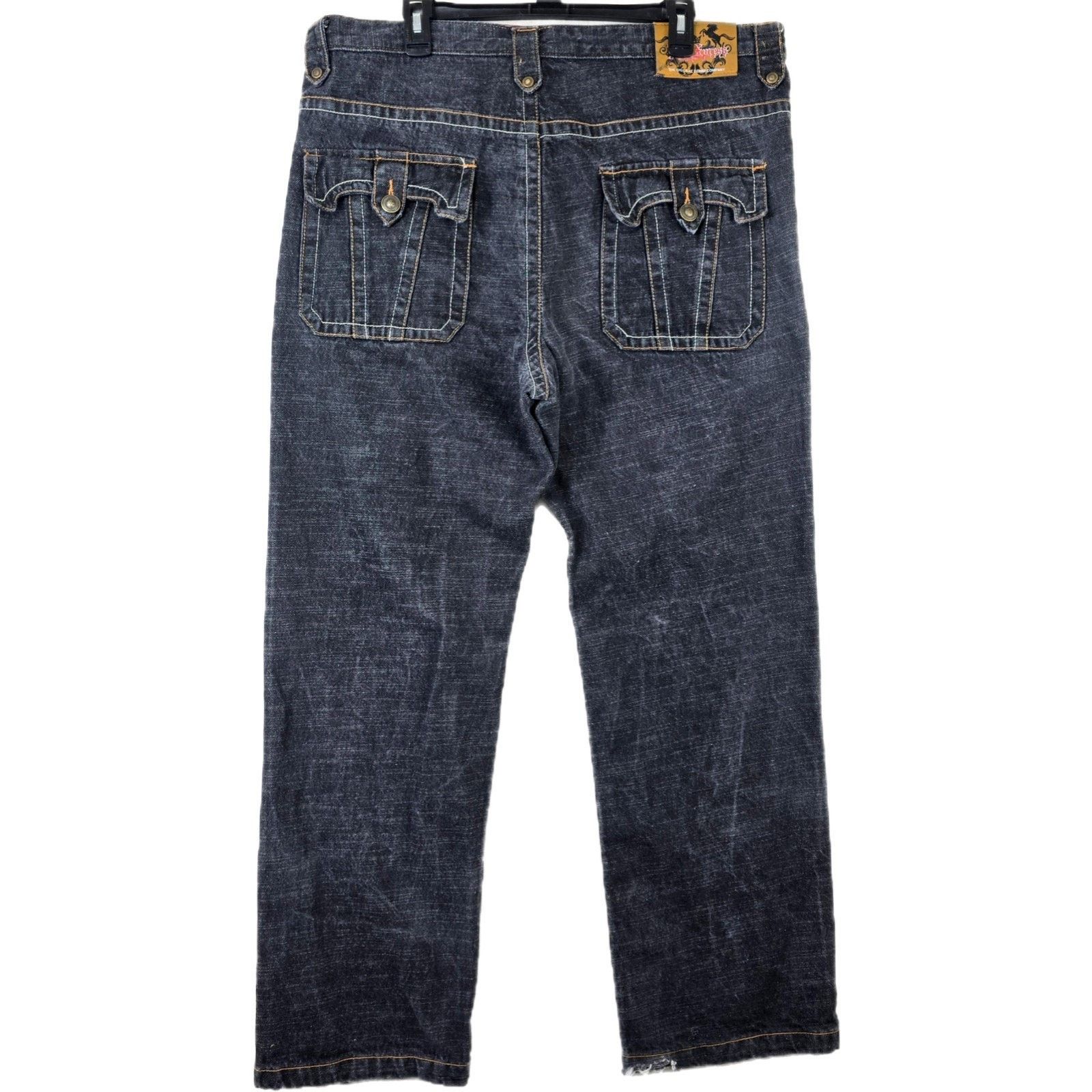 Other Bklyn XPress Brooklyn Express Jeans 40 39x32 Y2K Baggy Size US 40 / EU 56 - 1 Thumbnail
