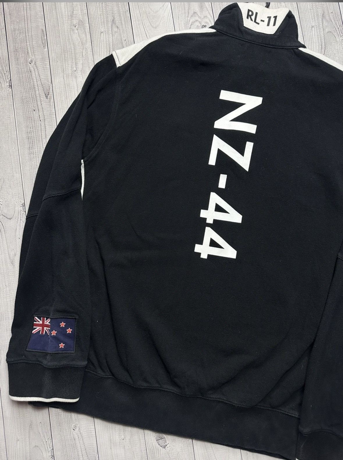 Polo Ralph Lauren × Vintage Vintage polo Ralph Lauren sweatshirt New Zealand zip 1/4 XXL Size US XXL / EU 58 / 5 - 10 Thumbnail