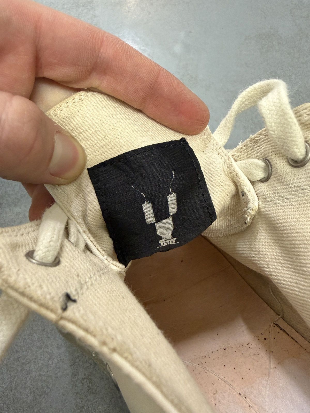 Rick Owens Drkshdw Rick Owens Drkshdw Abstract Low Transparent Sole Sneaker Size US 8 / IT 38 - 11 Thumbnail