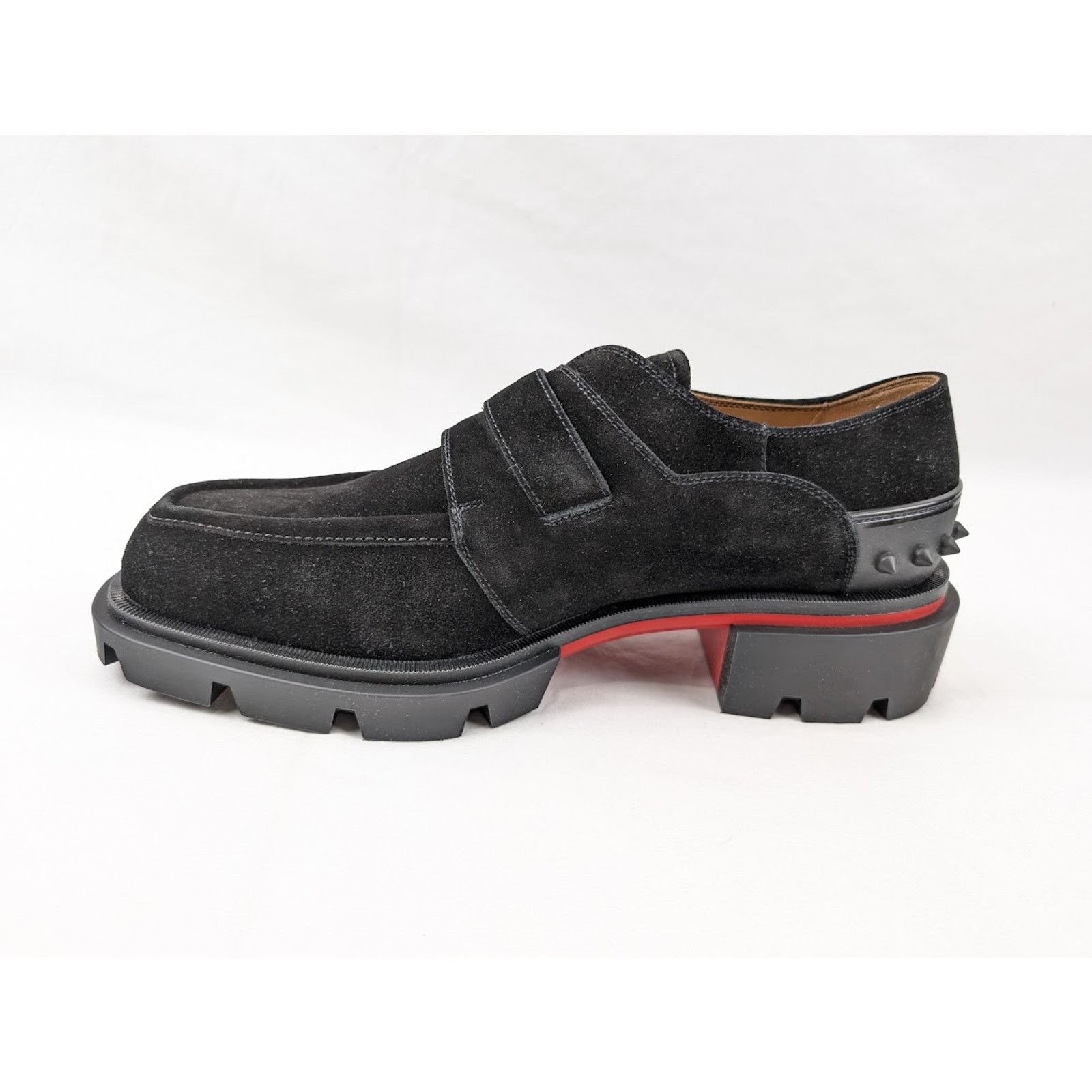 Christian Louboutin o1rshd1 Our Georges Flat Shoes in Black Size US 8 / EU 41 - 9 Thumbnail
