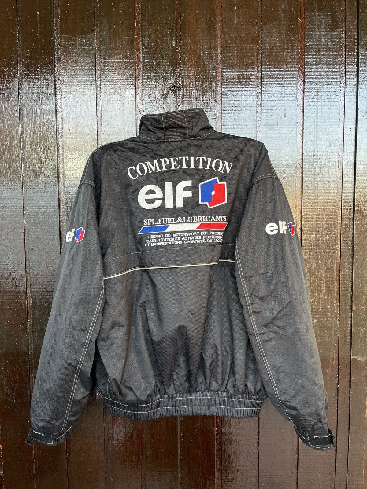 Sports Specialties Vintage Elf Motorcycle Racing Embroidered Jacket Size US L / EU 52-54 / 3 - 2 Thumbnail