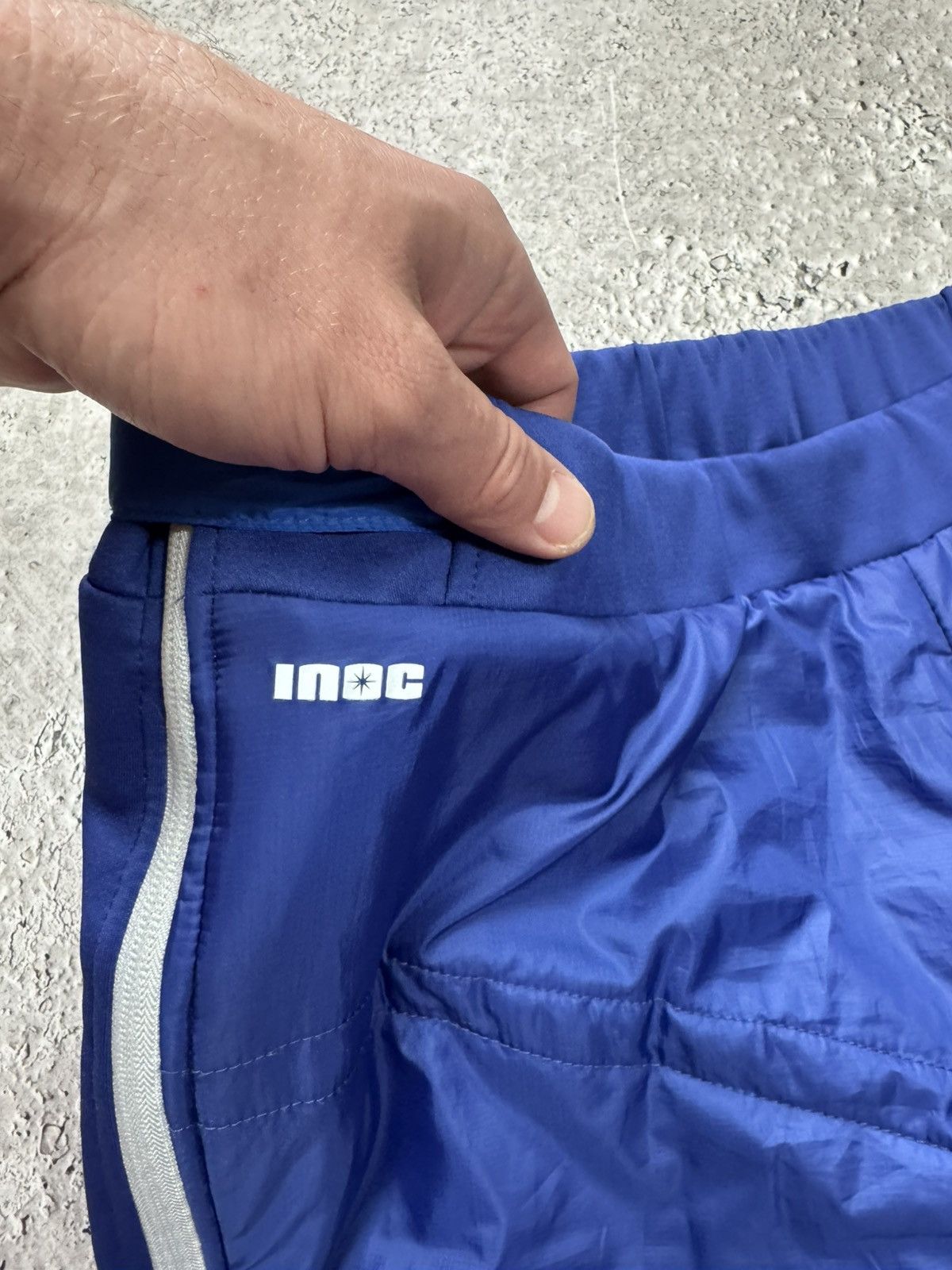 Other INOC Nordic Touren Bermuda Padded Shorts Blue Zip Thermal 54 Size US 34 / EU 50 - 4 Thumbnail