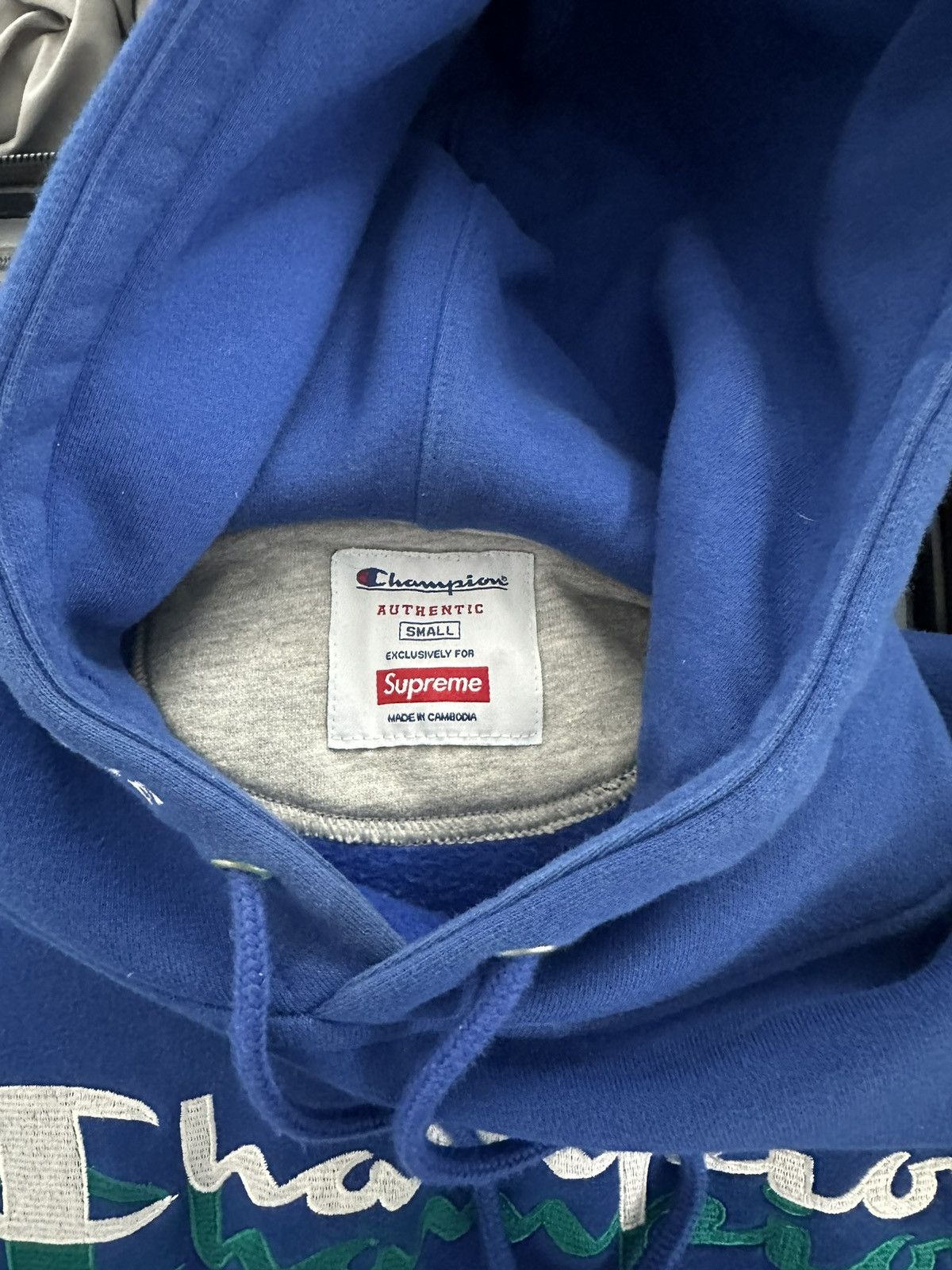 Champion × Supreme Champion x Supreme Hoodie Size US S / EU 44-46 / 1 - 3 Thumbnail