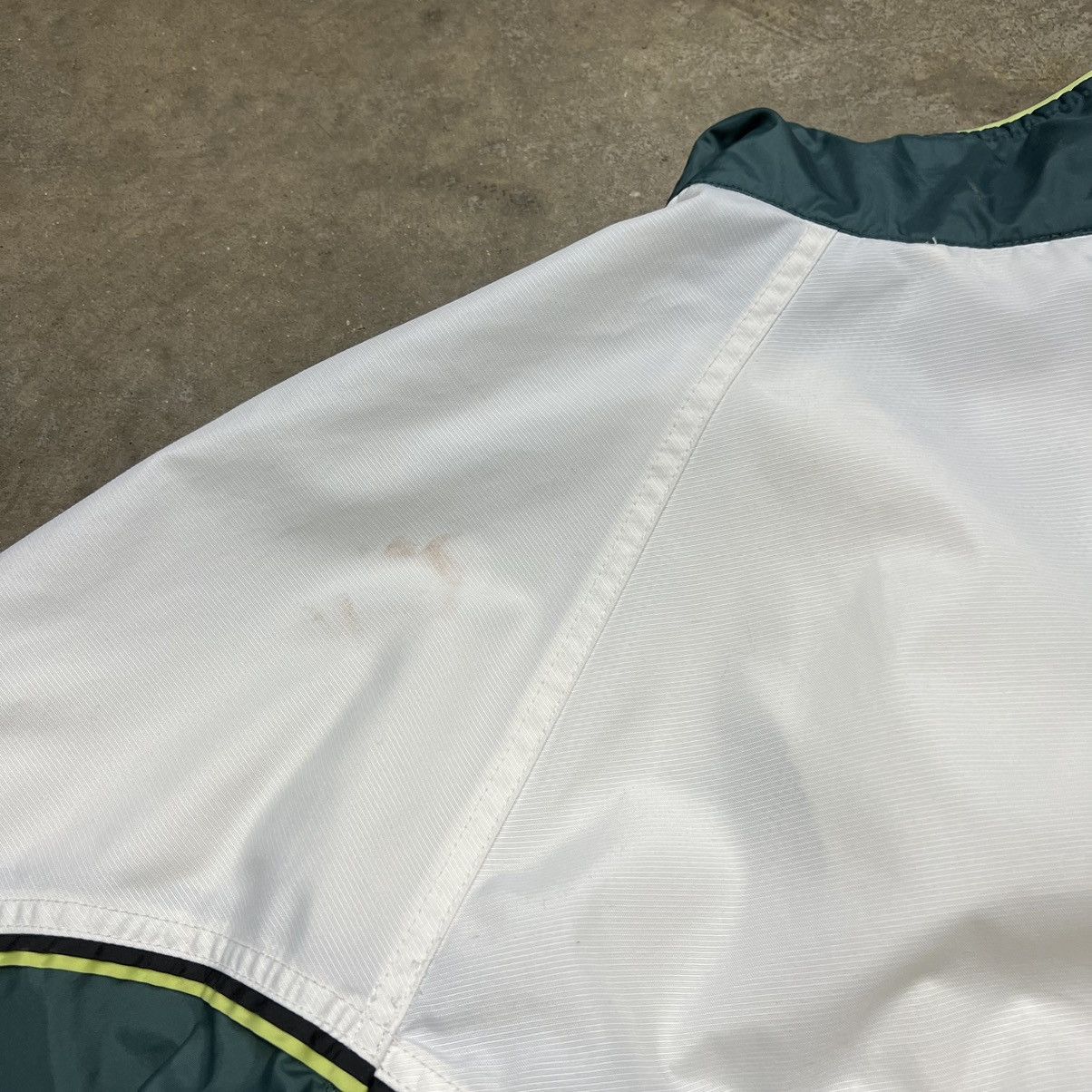Nike × Vintage Vintage 90s Y2K Nike Mini Swoosh Windbreaker Jacket Zip Up Size US S / EU 44-46 / 1 - 8 Thumbnail