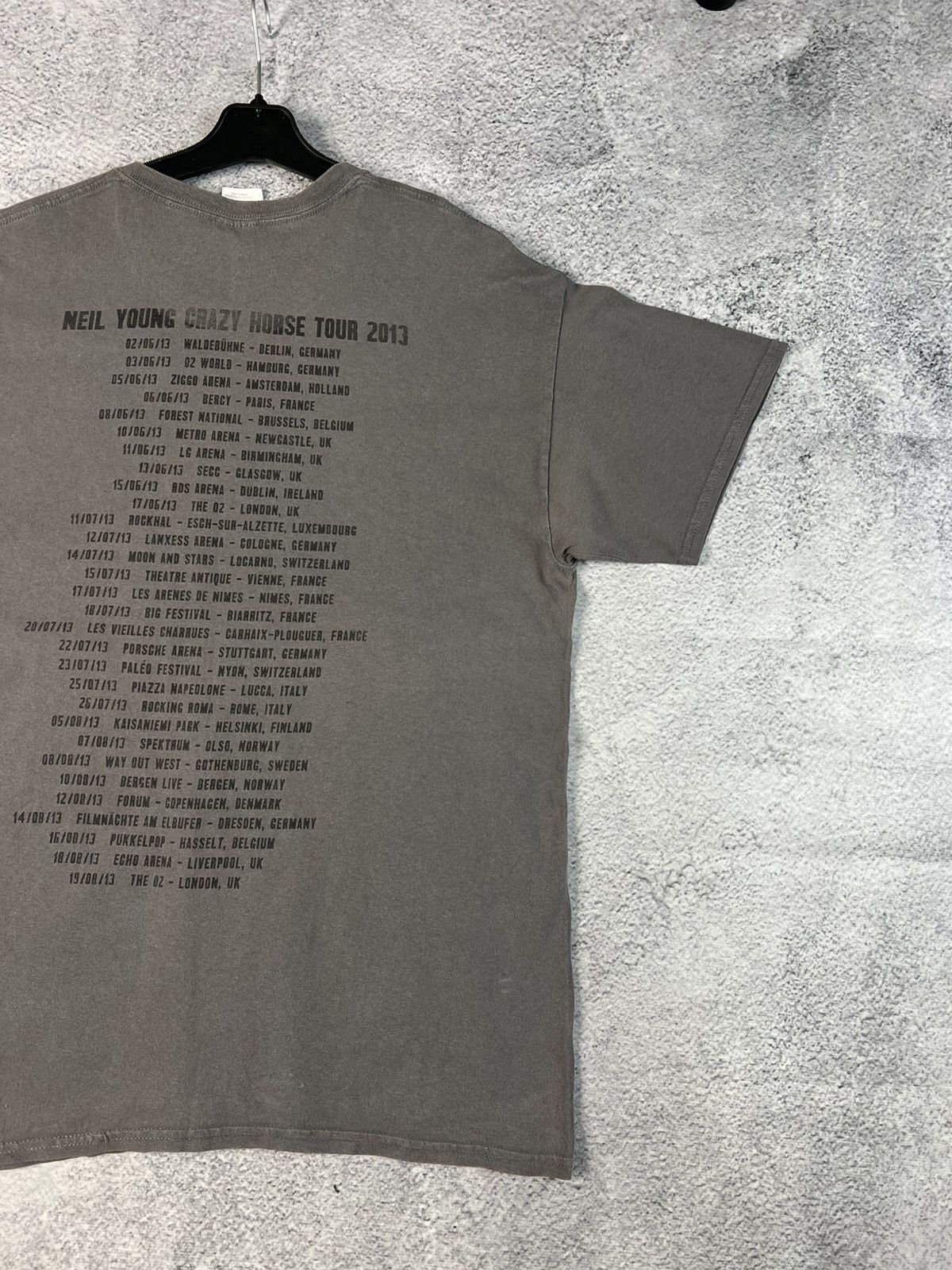 Band Tees × Vintage Neil young tour T-shirt Size US L / EU 52-54 / 3 - 6 Thumbnail