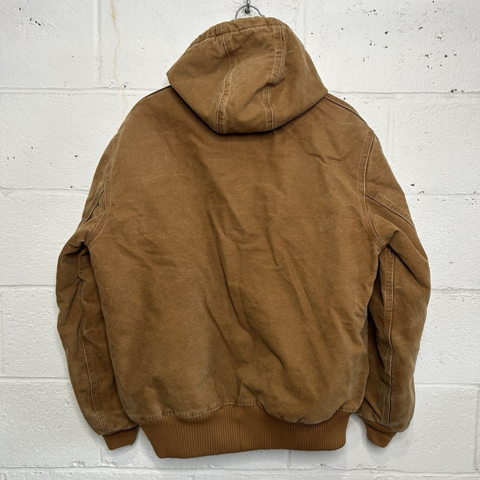 Carhartt Carhartt Hooded Quilt-Lined Active Jacket “Brown” J130-211 Size US M / EU 48-50 / 2 - 2 Thumbnail
