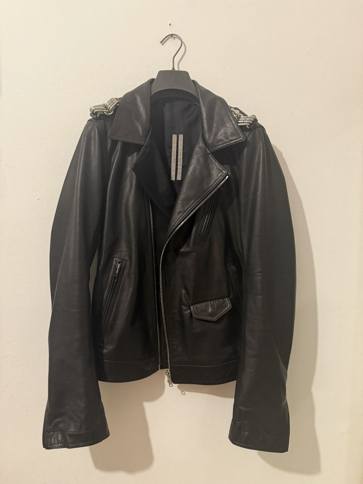 Rick Owens FW11 Limo Combo Leather Jacket | Grailed