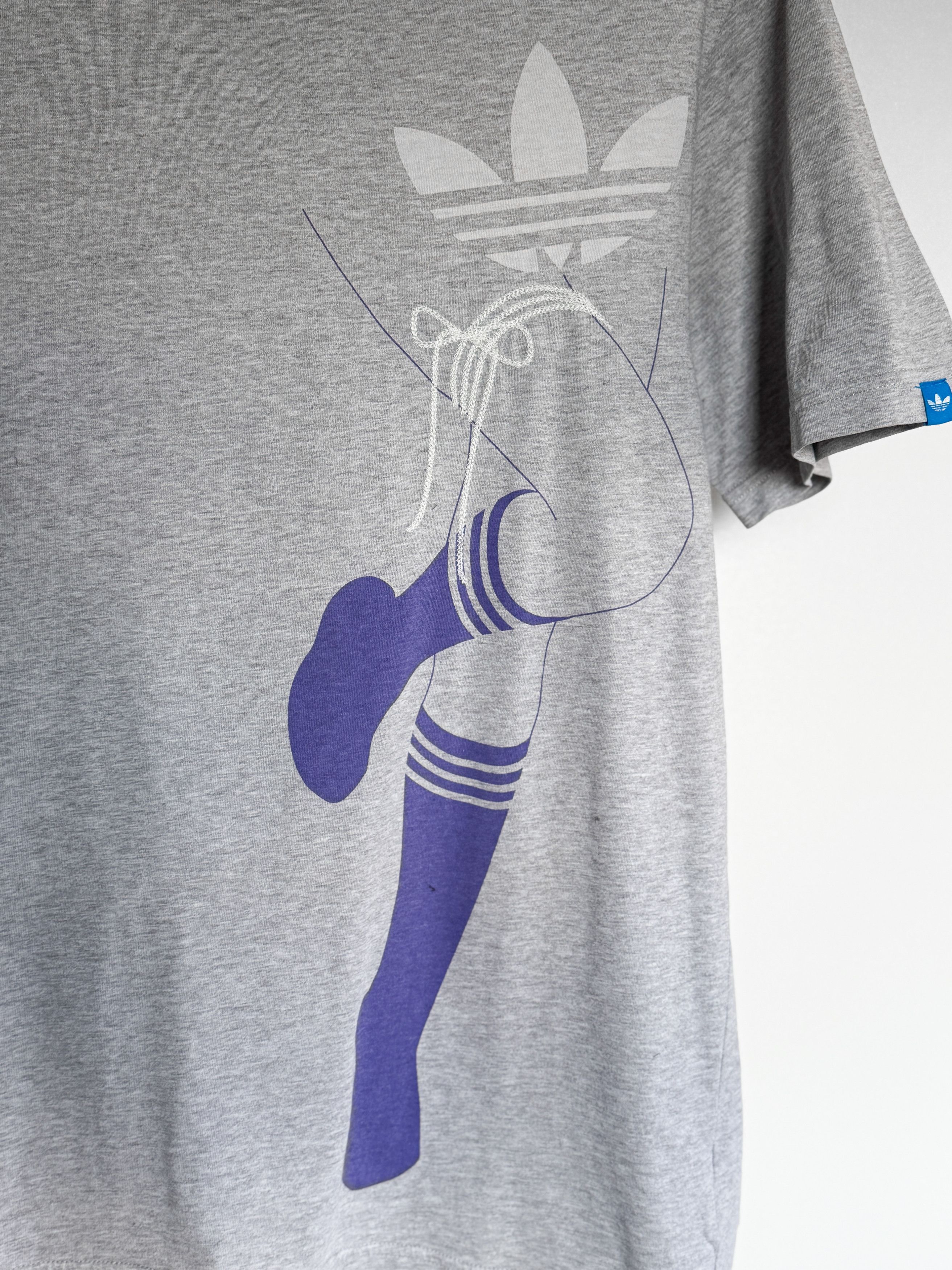 Adidas Adidas Men’s Vintage T-Shirt Size US L / EU 52-54 / 3 - 9 Thumbnail