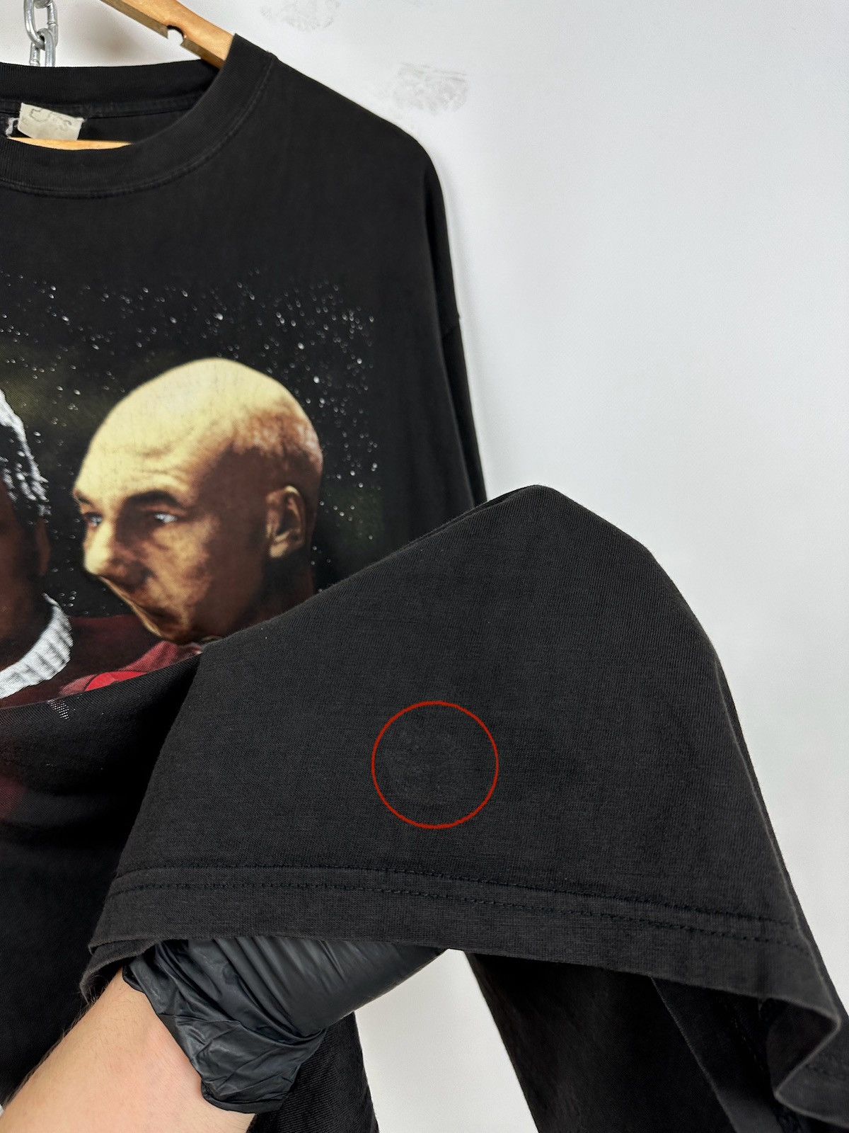 Star Wars 1994 Vintage Star Trek The Next Generation Captain Picard Size US XL / EU 56 / 4 - 19 Thumbnail