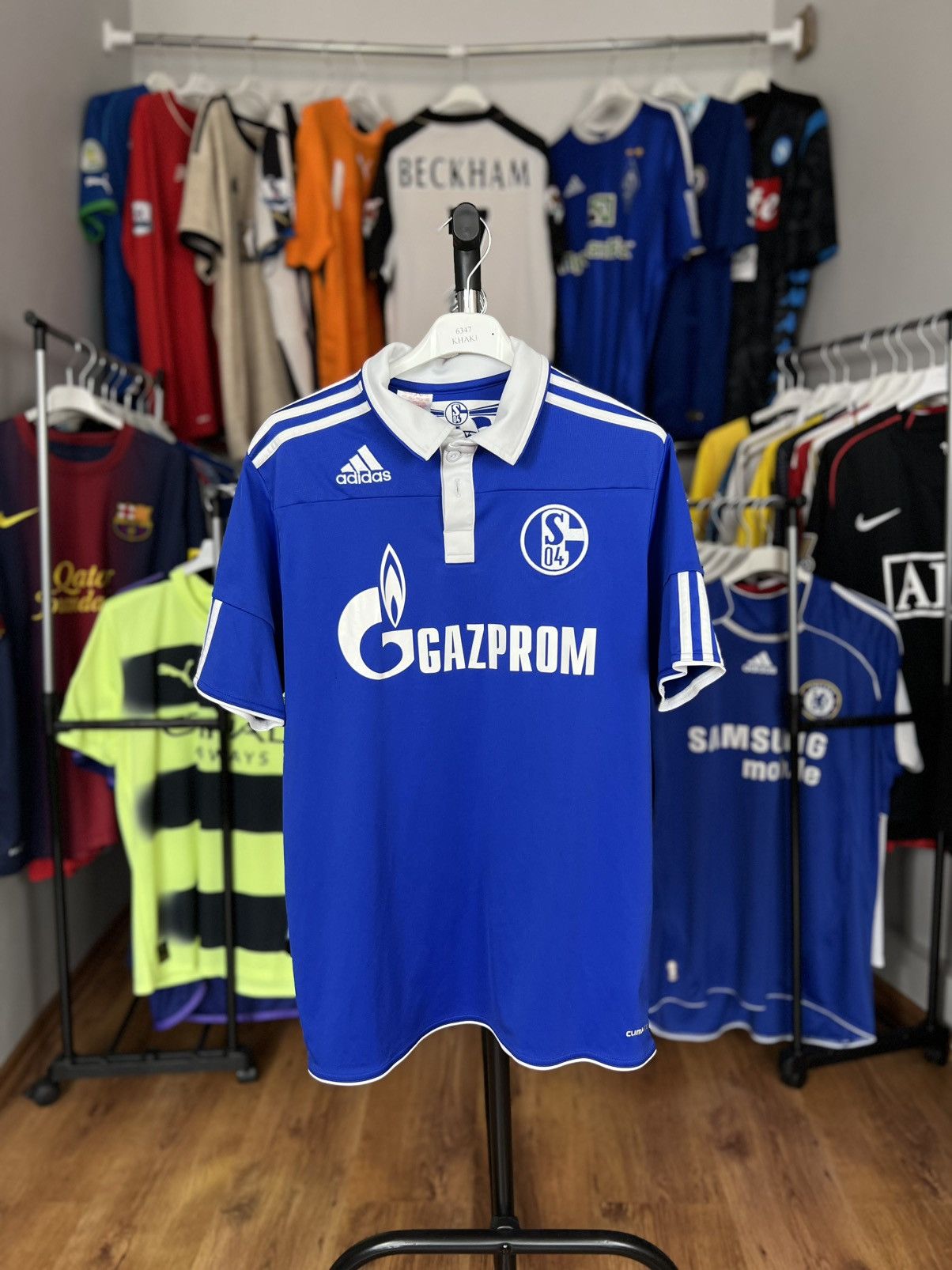 Adidas Soccer Jersey Adidas Schalke 04 2010/11 Draxler #31 Size US M / EU 48-50 / 2 - 2 Thumbnail