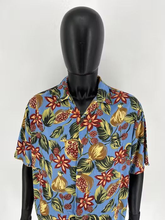 Other Mens Vintage Crazy Shirt BALI Indonesia Hawaiian Size L Size US L / EU 52-54 / 3 - 2 Thumbnail