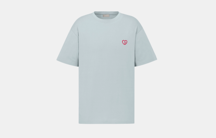 o1w1db10525 493J69 Relaxed-Fit T-Shirt in Gray