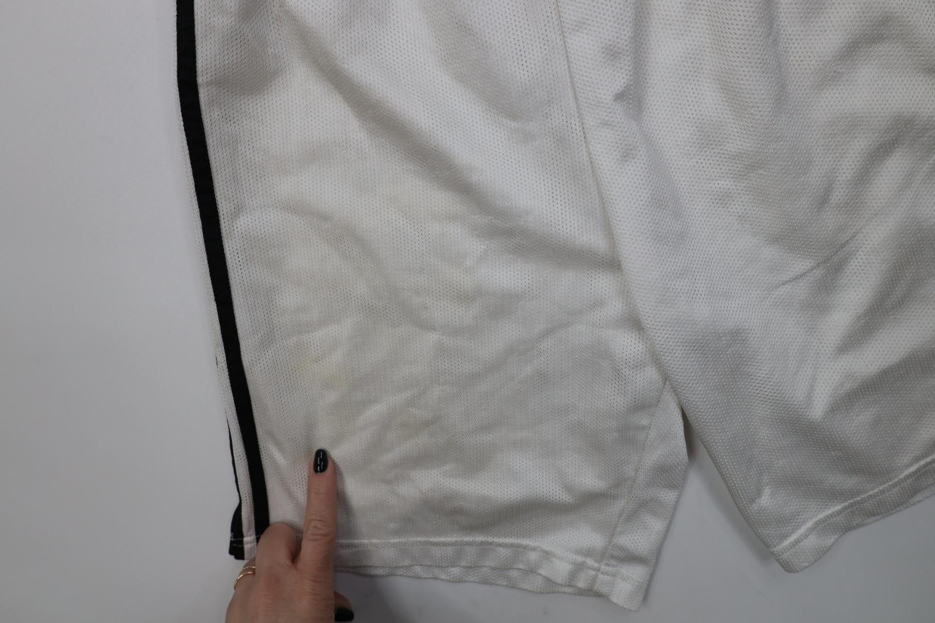 Adidas Vintage 90s Adidas Striped Running Soccer Shorts White Size US 30 / EU 46 - 6 Thumbnail