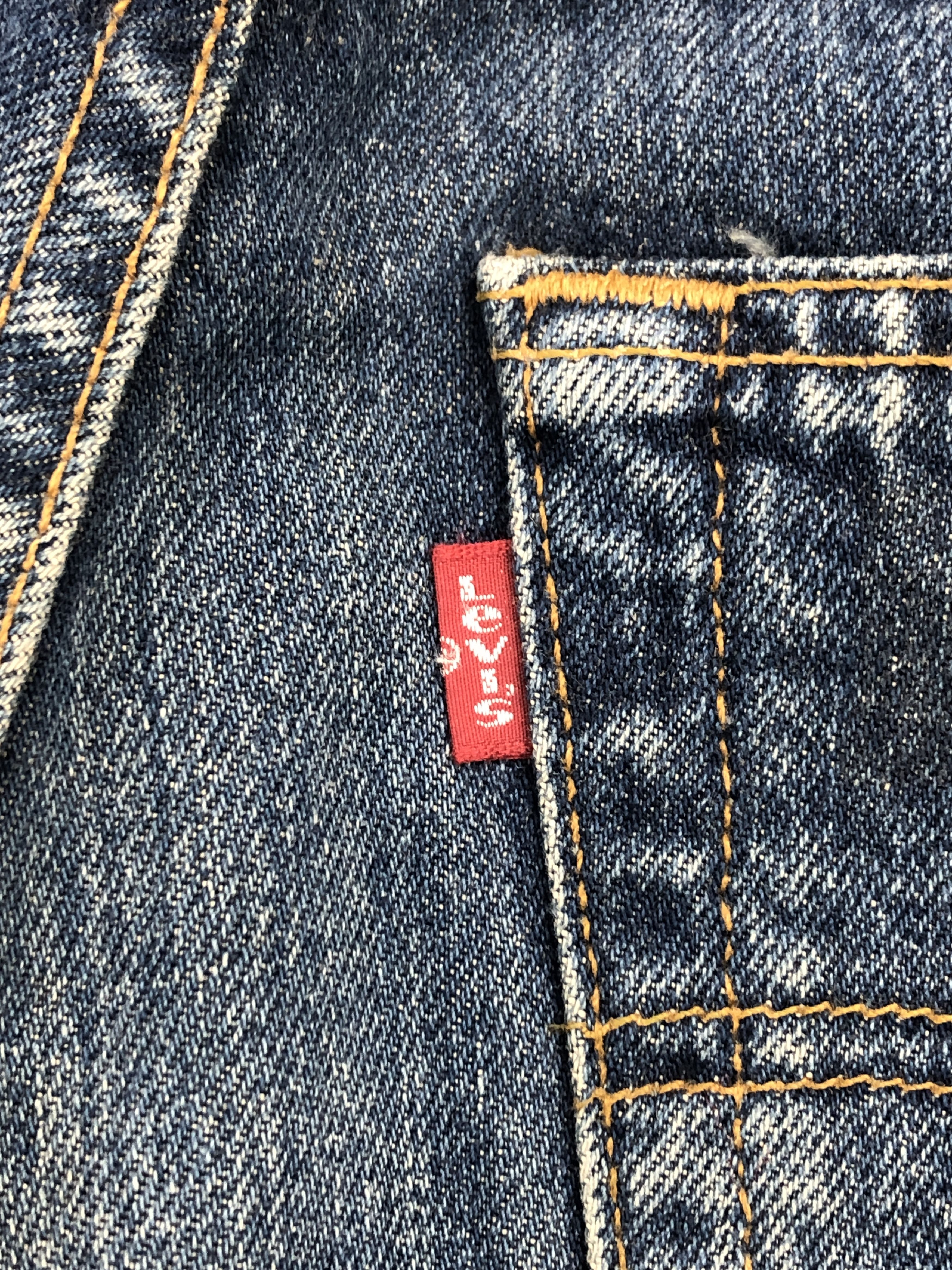 Levi's × Vintage Denim Blue Vintage 90s Levi's 501 Jeans Size US 30 / EU 46 - 6 Thumbnail