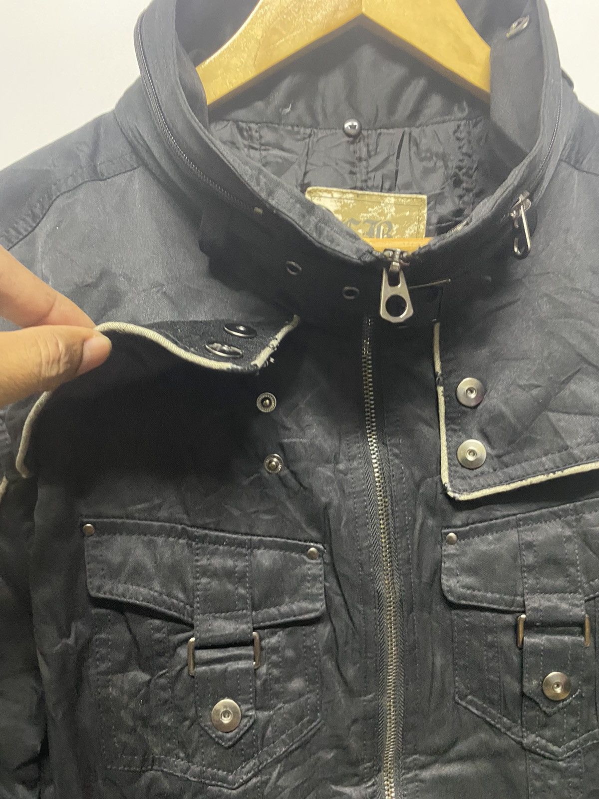 14th Addiction Create Barefoot Japanese Punk Style Multi Pocket Jacket Size US XL / EU 56 / 4 - 12 Thumbnail
