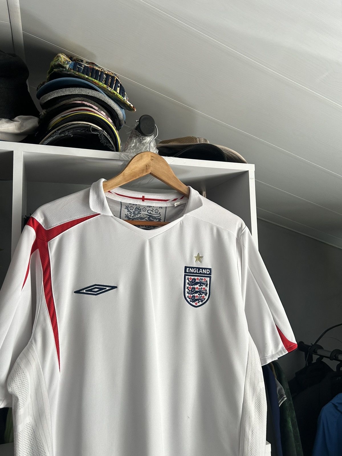Umbro × Vintage Vintage Umbro England 2005/07 soccer jersey Size US XL / EU 56 / 4 - 2 Thumbnail