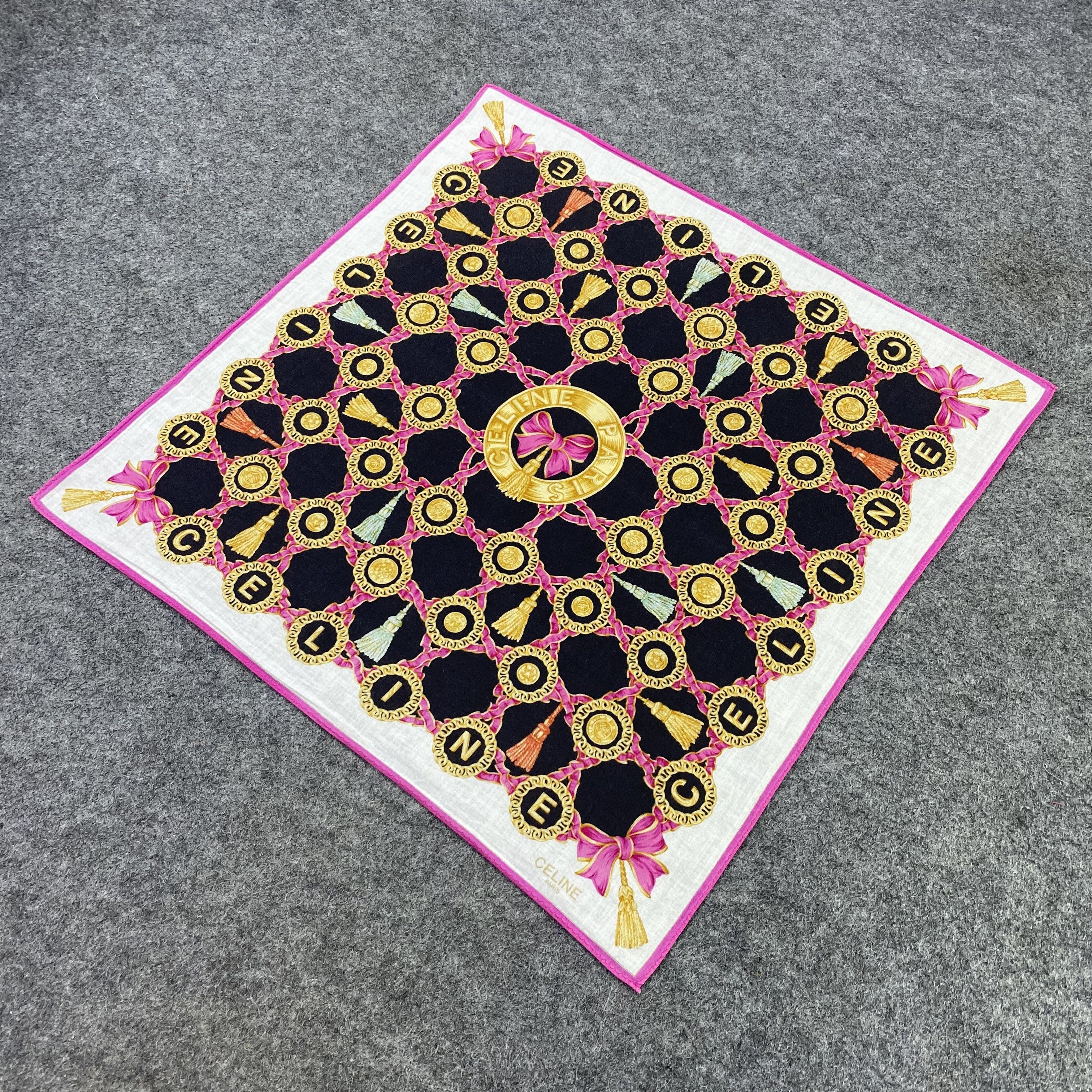 Celine Celine Handkerchief / Bandana / Neckerchief-B2161 Size ONE SIZE - 4 Thumbnail