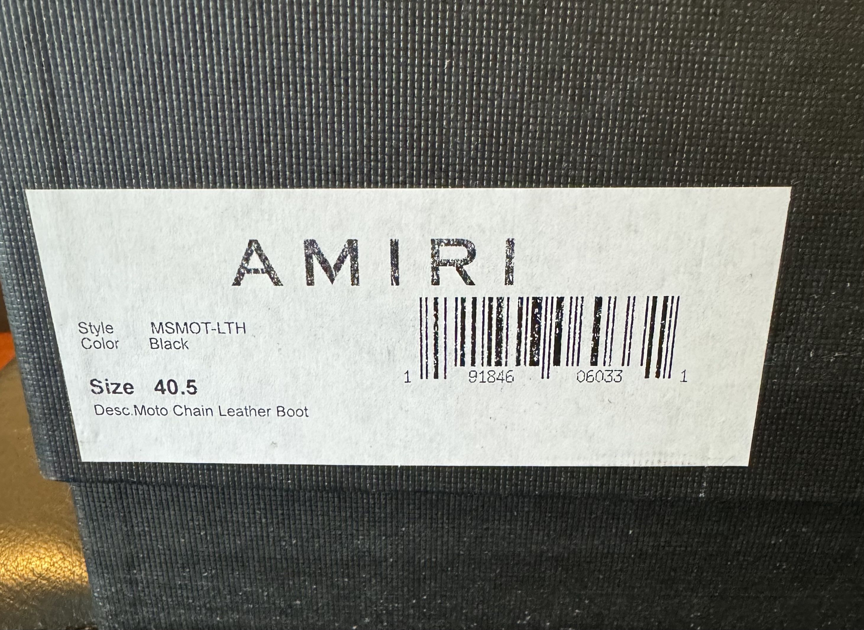Amiri AMIRI MOTO CHAIN LTHR BOOT Size US 7.5 / EU 40-41 - 14 Thumbnail