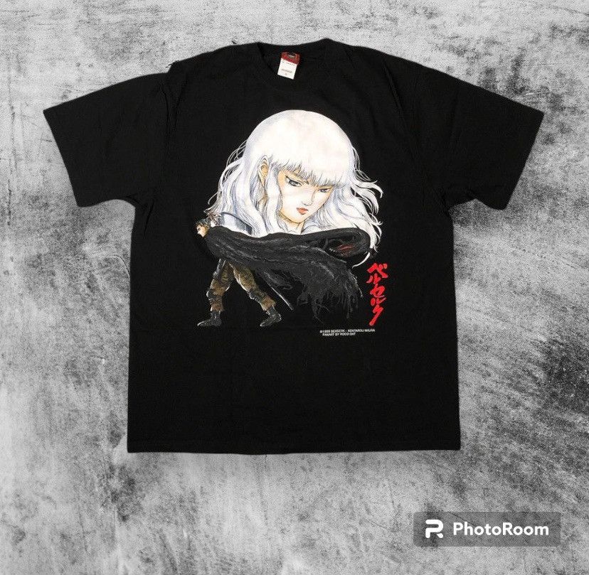 Anime Berserk Griffith and Guts Kentaro Miura Tees Size US XL / EU 56 / 4 - 2 Thumbnail