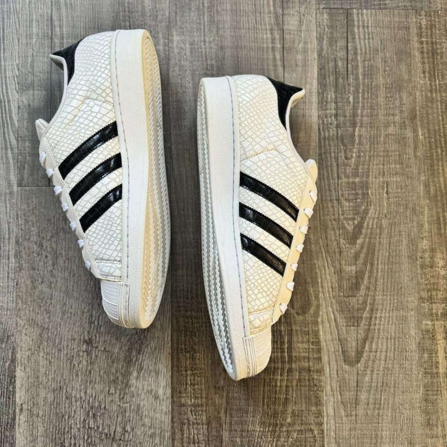 Adidas ADIDAS • Superstar C "White Black" (13M) Size US 13 / EU 46 - 8 Thumbnail