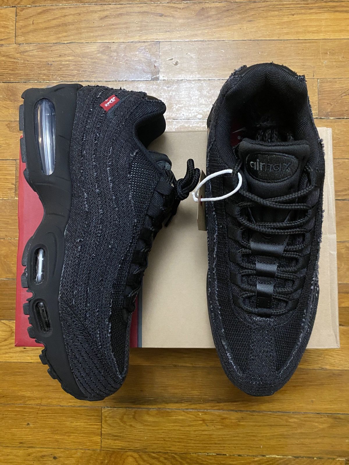 Size Nike Air Max 95 OG Levis Black Men's