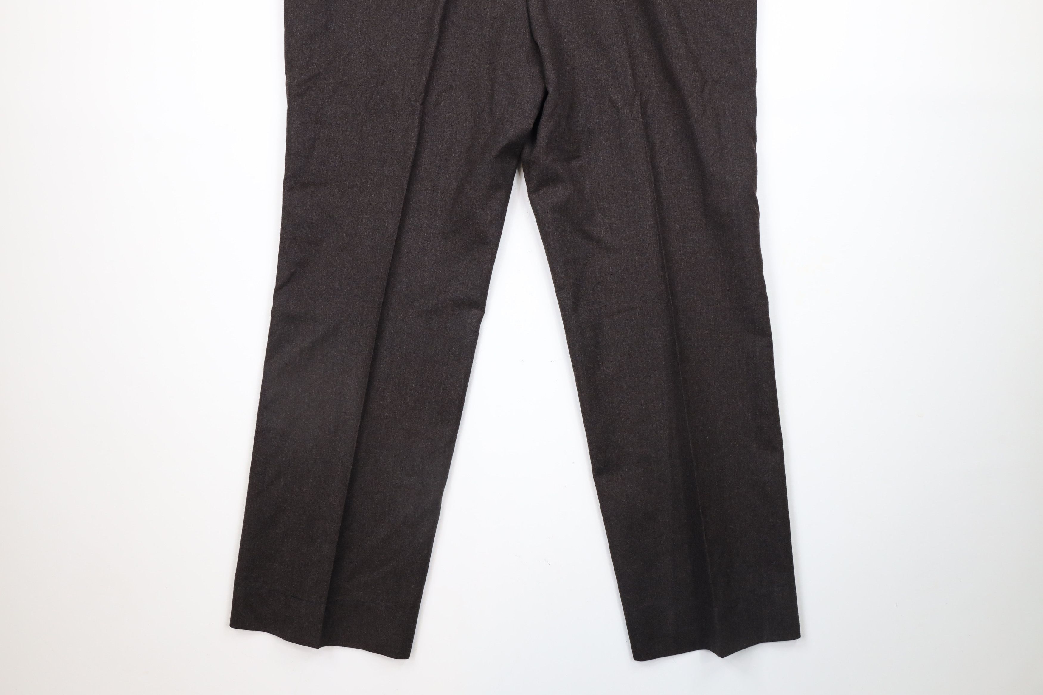 Vintage Vintage 70s Streetwear Wide Leg Chino Pants Brown USA Size US 36 / EU 52 - 11 Thumbnail
